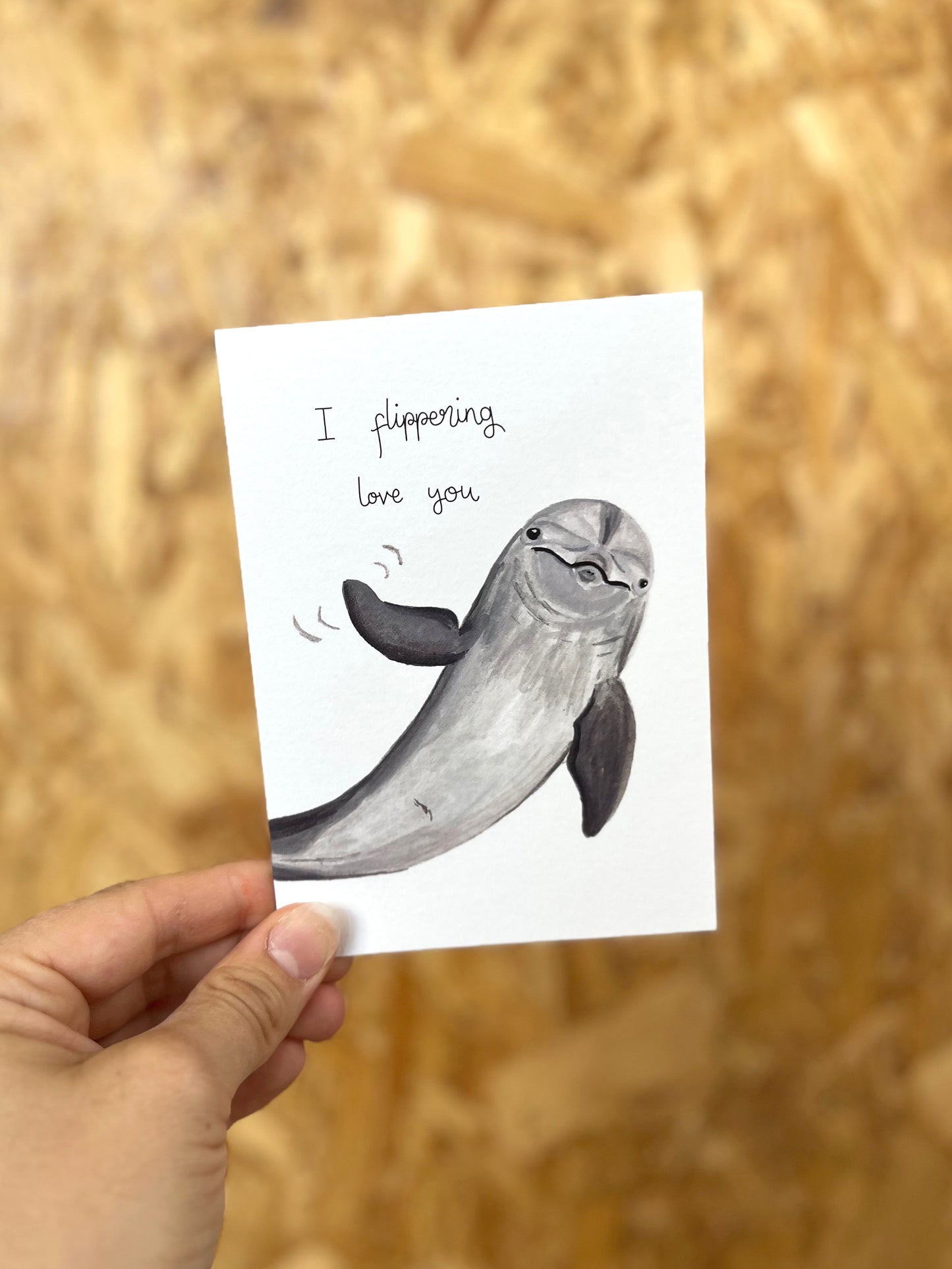I Flippering Love You Card