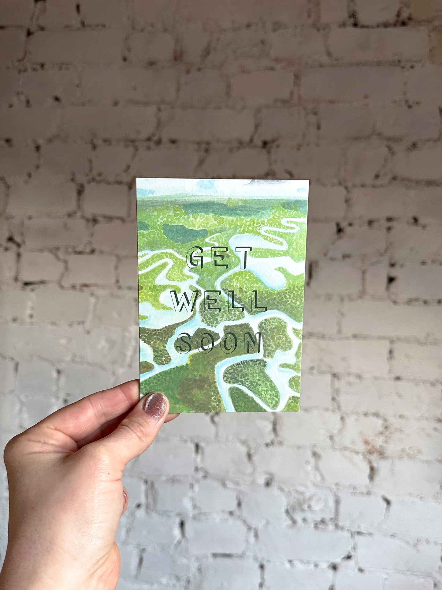 Get Well Soon Everglades Card