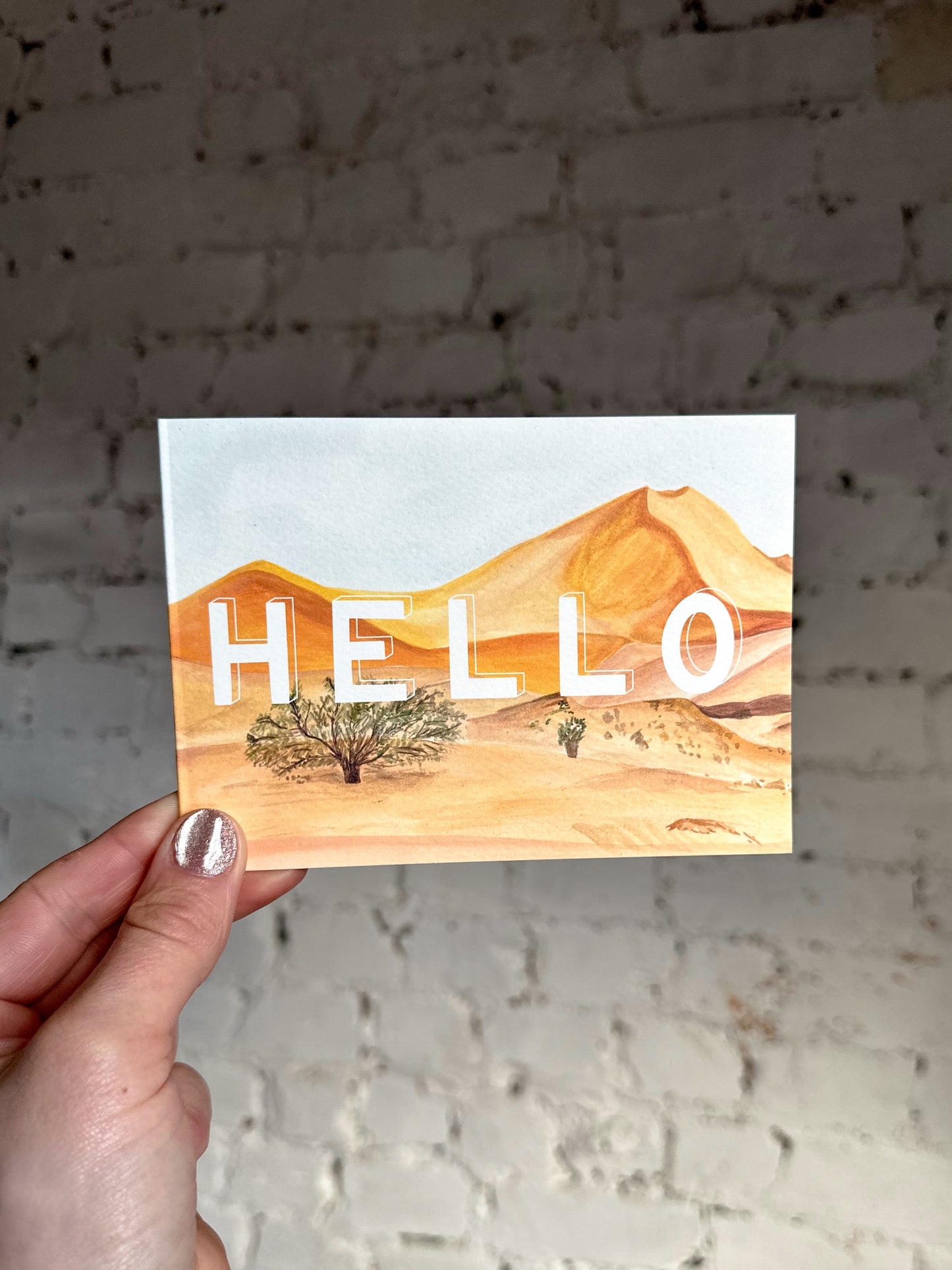 Hello Desert Card