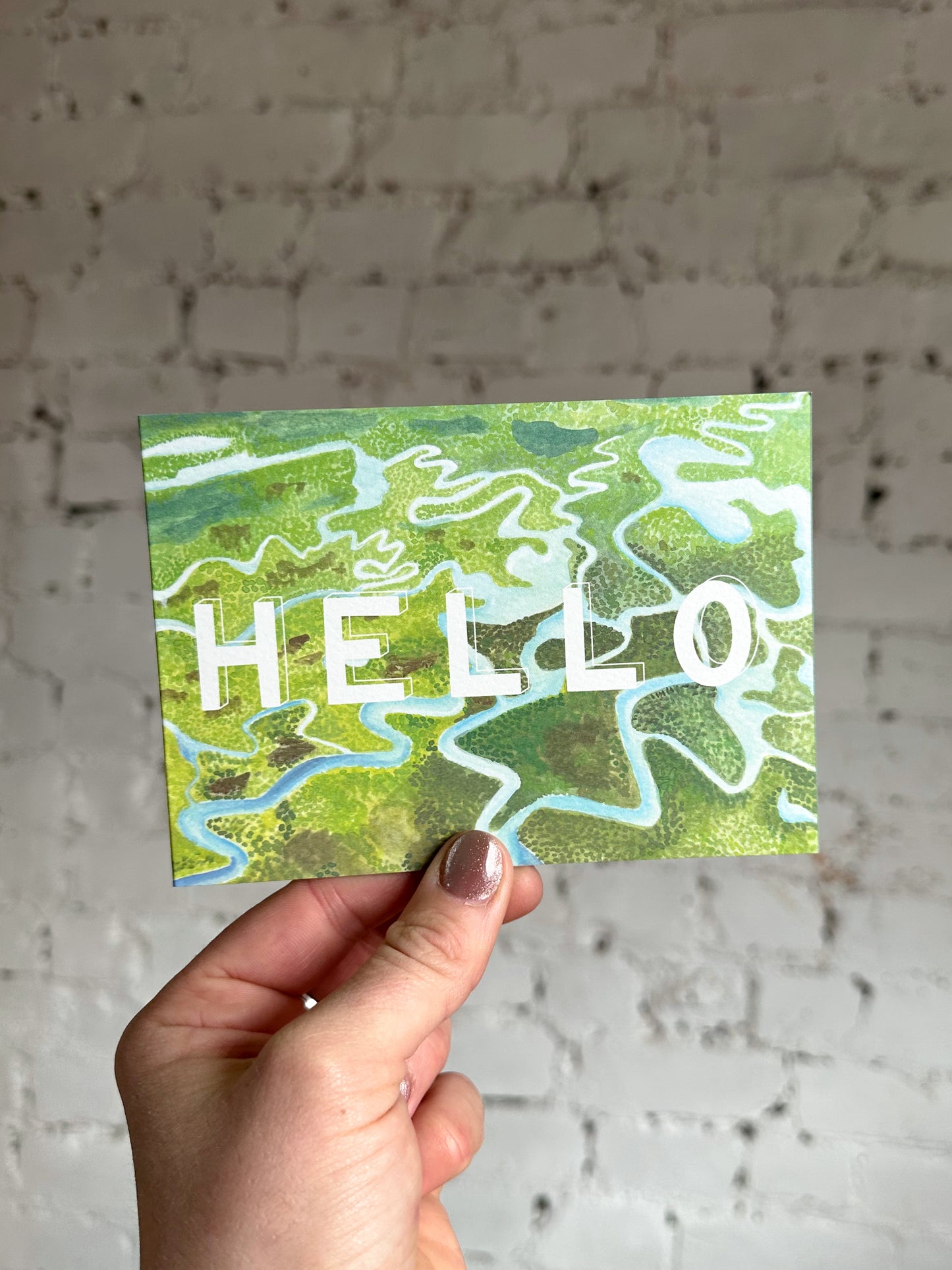 Hello Everglades Card