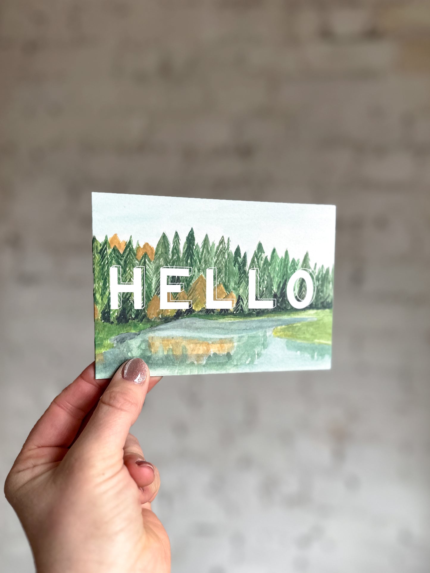 Hello Taiga Card