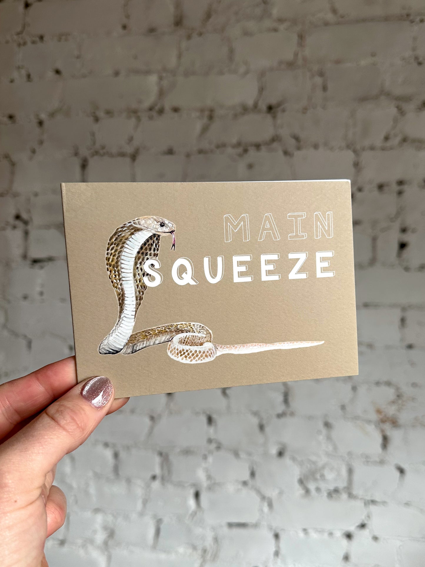 Main Squeeze Card