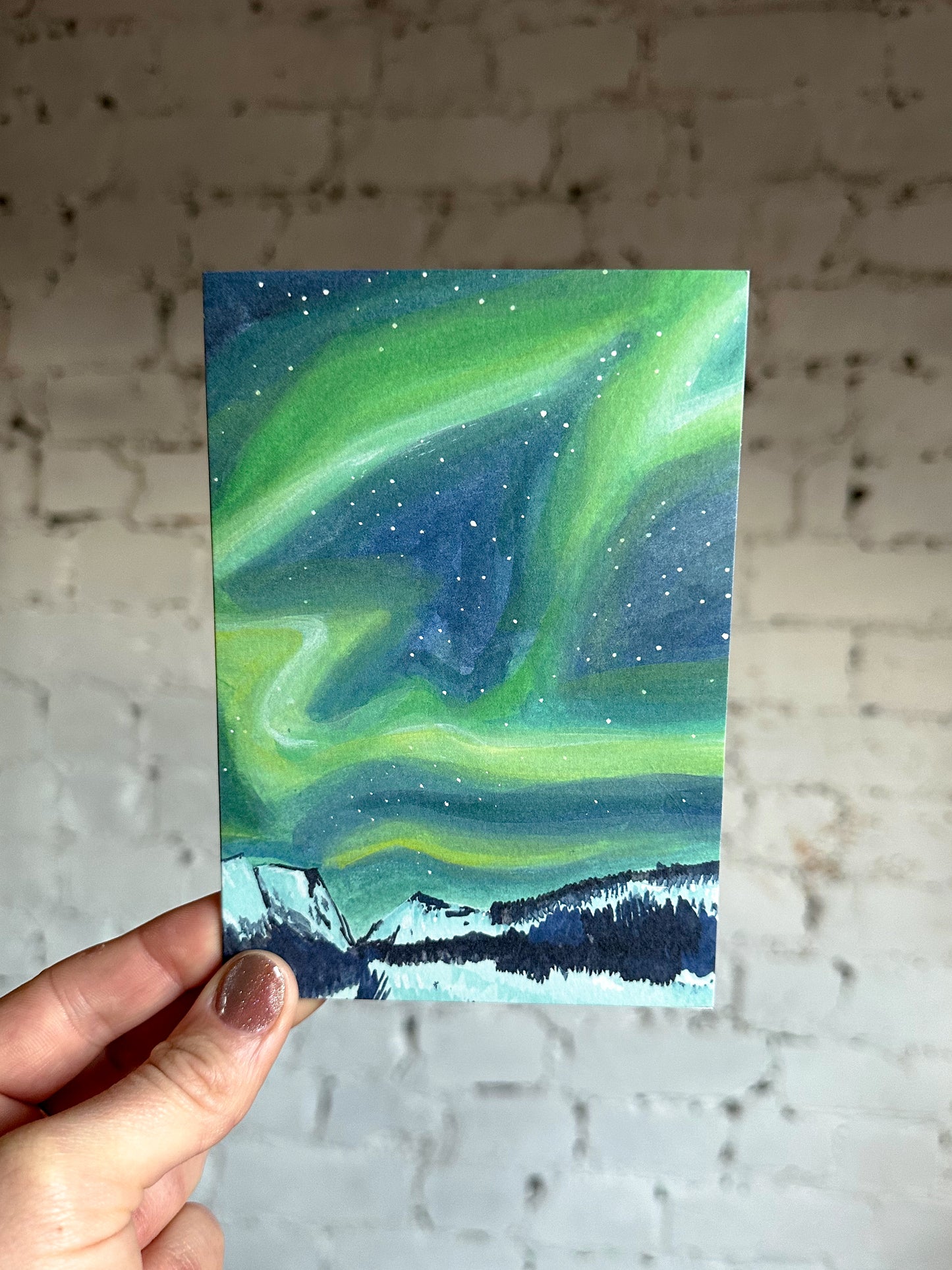 Northern Lights Card