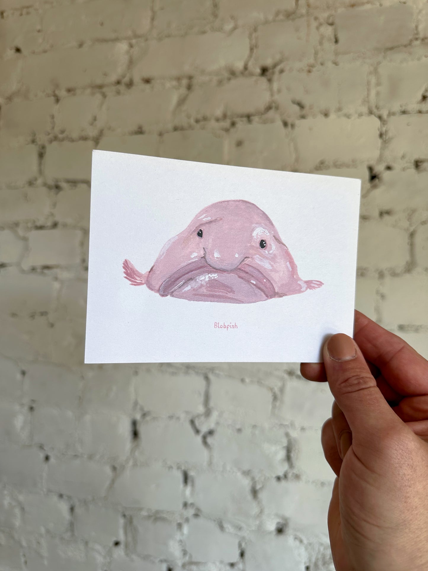 Blobfish Postcard