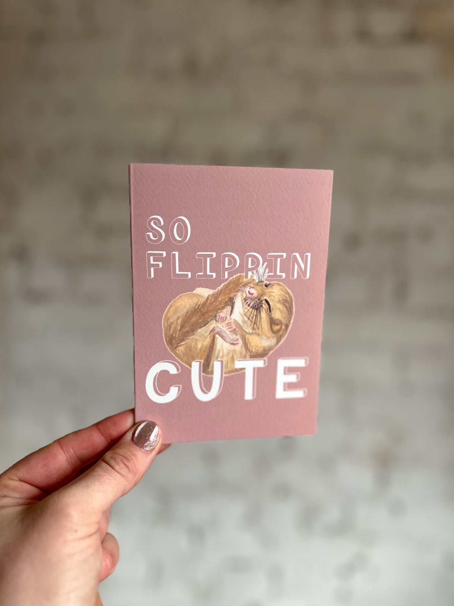 So Flippin' Cute Card