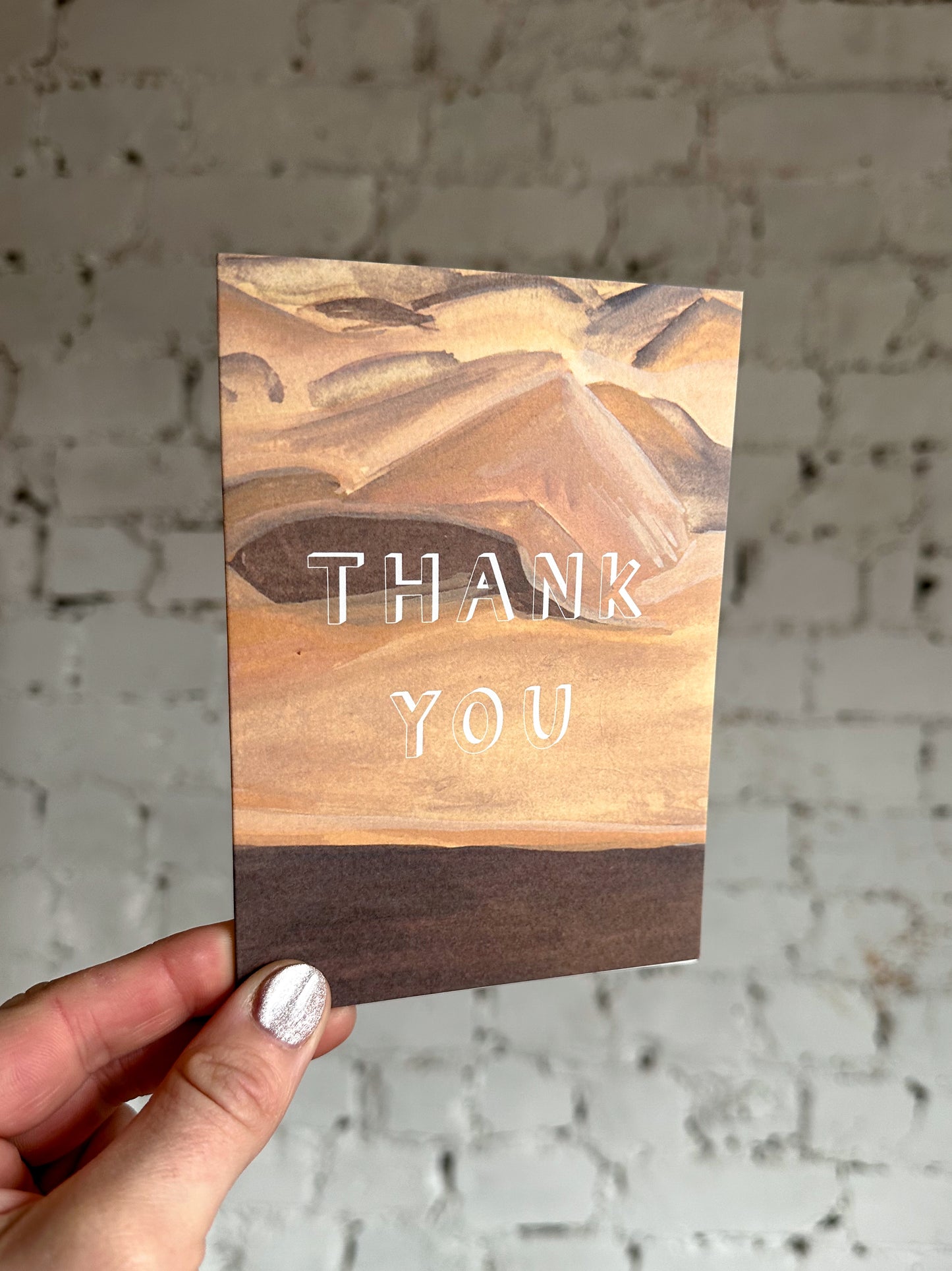 Thank You Desert Card