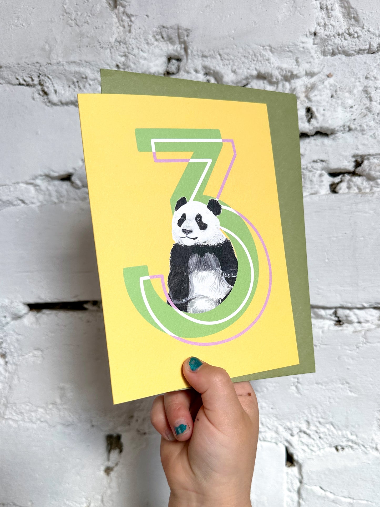 3 Panda Card
