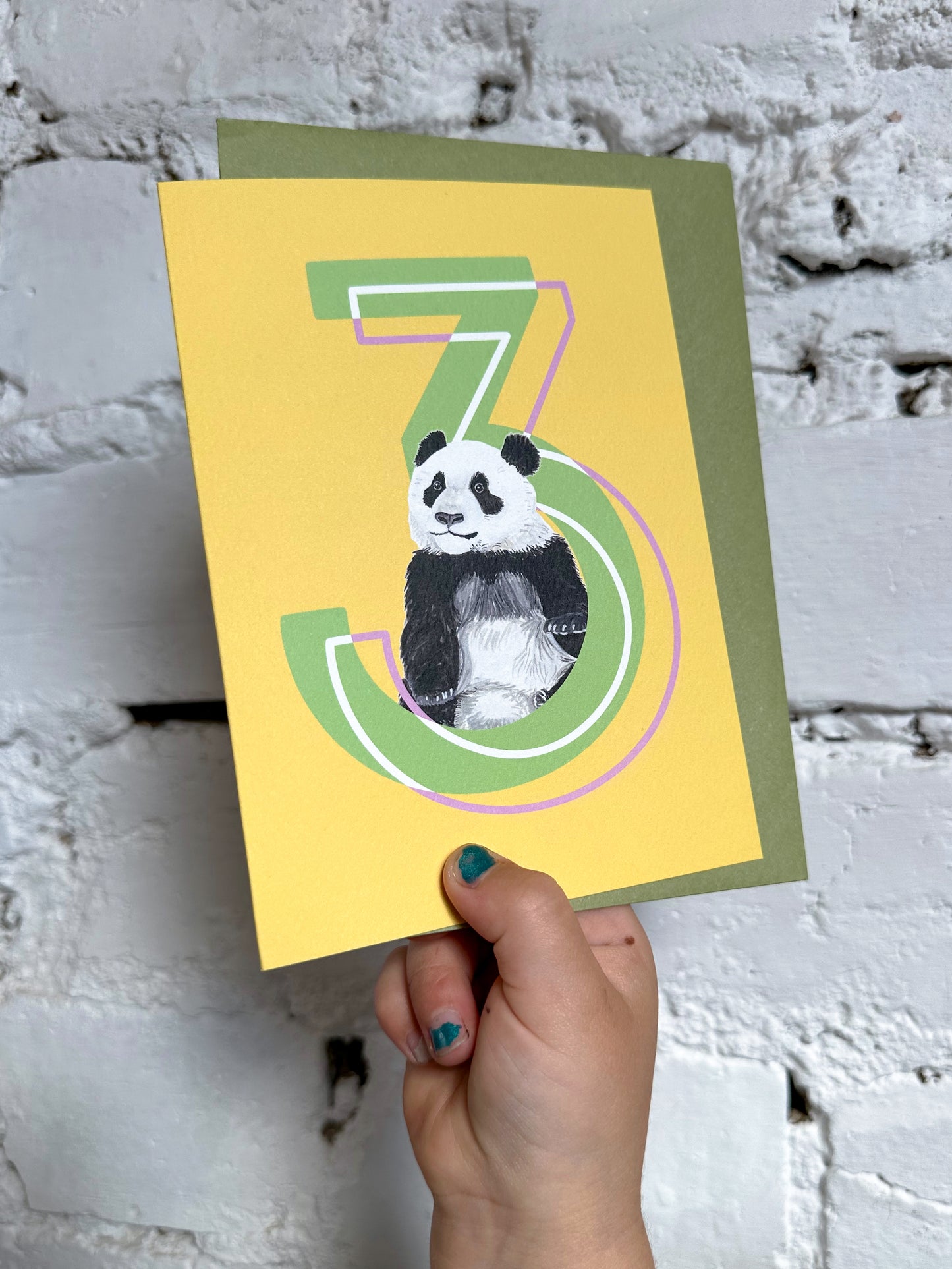 3 Panda Card