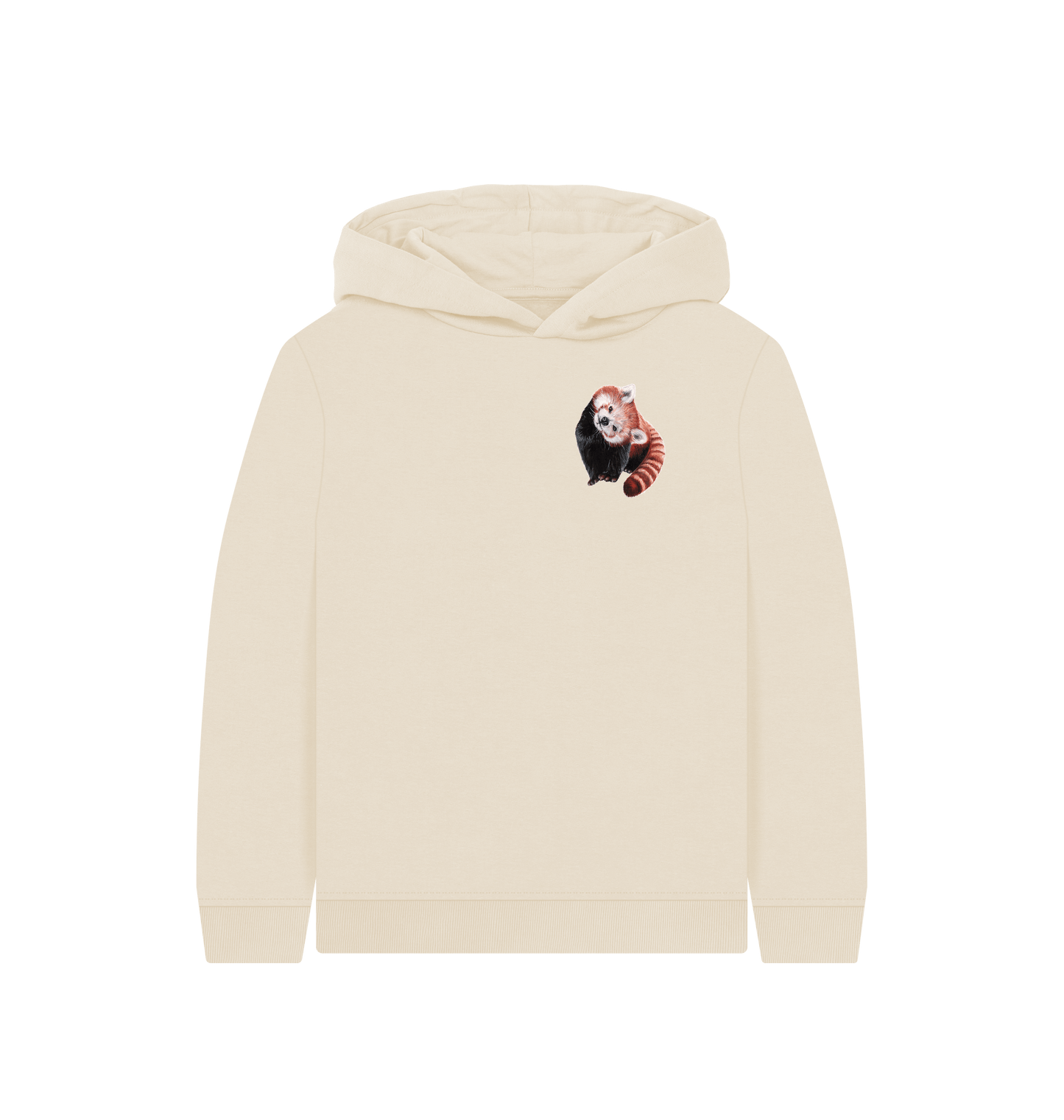 Oat Printed Kids Hoodie Front