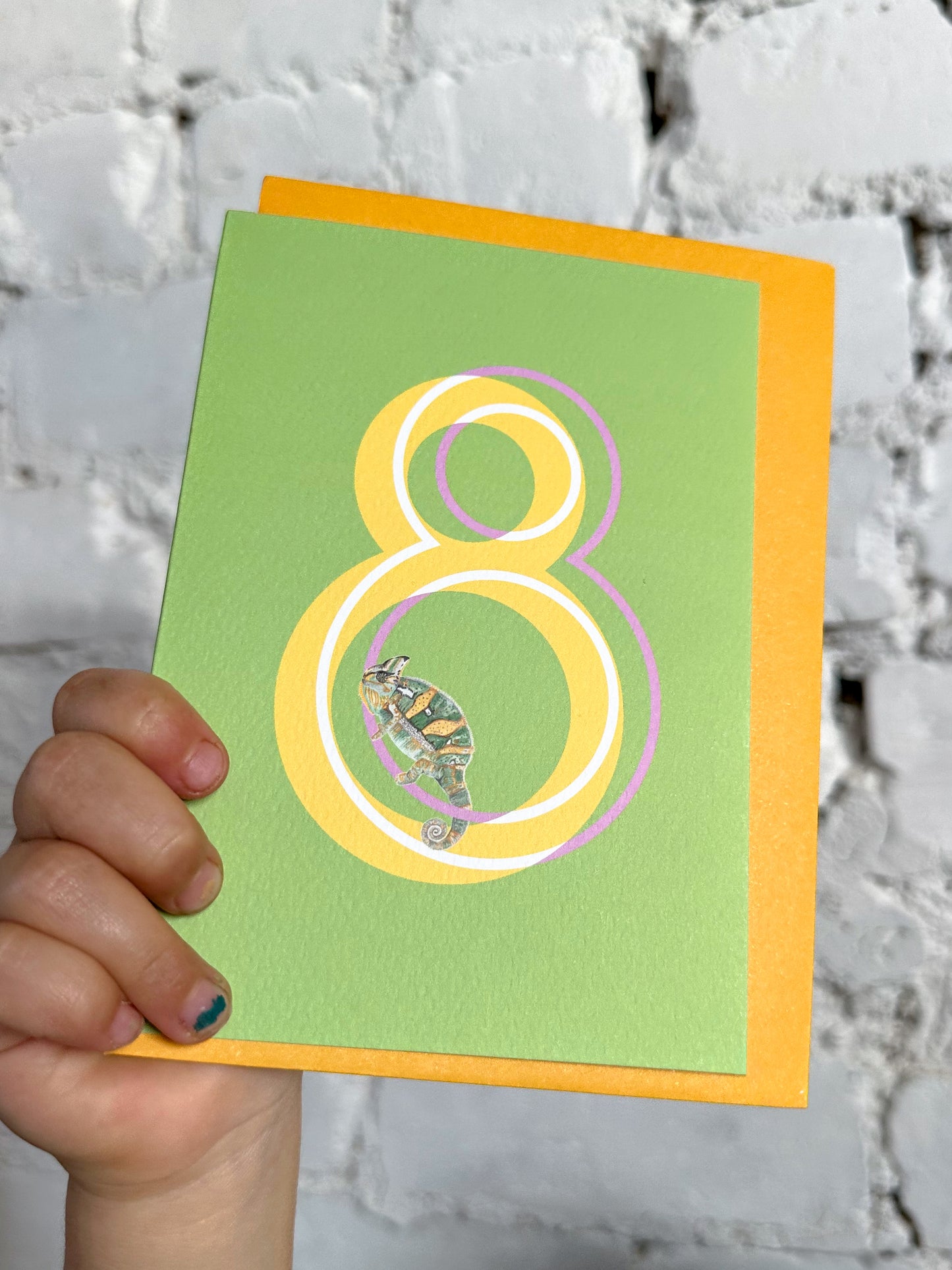 8 Chameleon Card