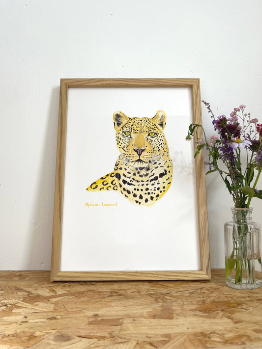 African Leopard Print