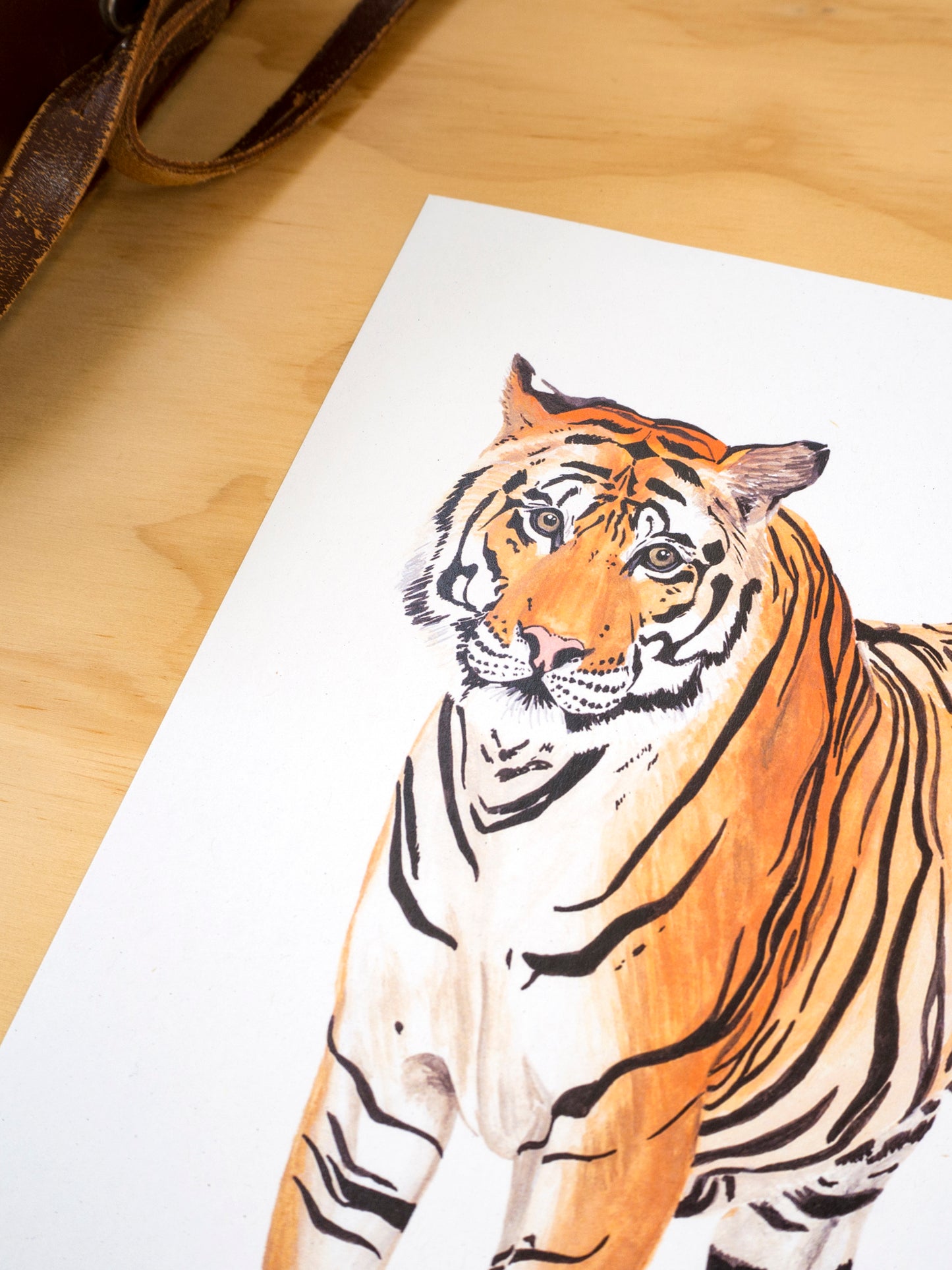 Bengal Tiger Print