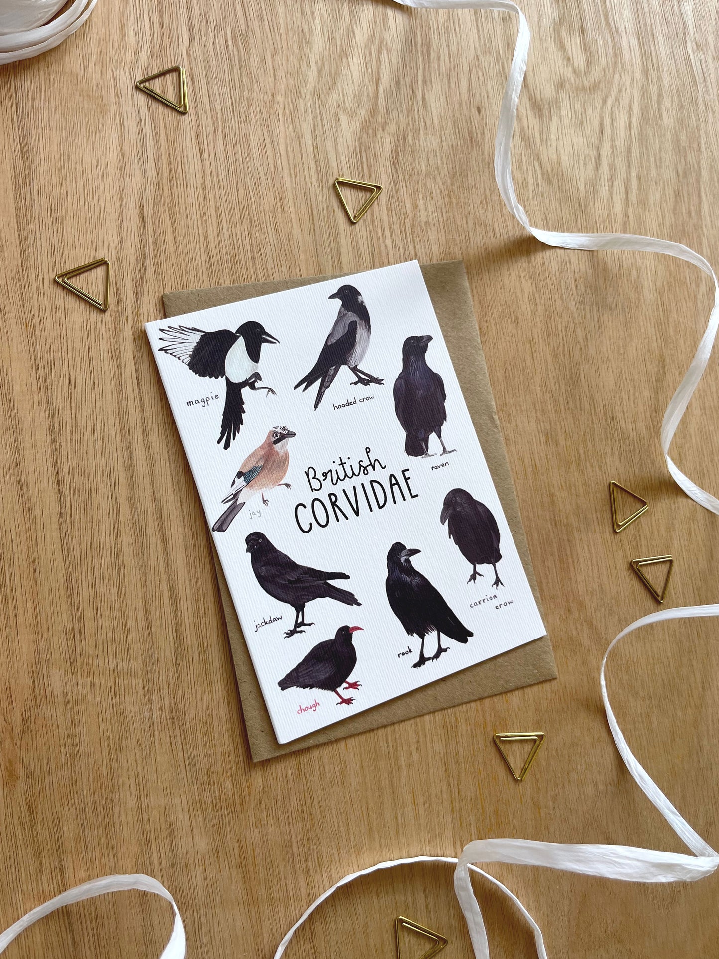 British Corvidae Card