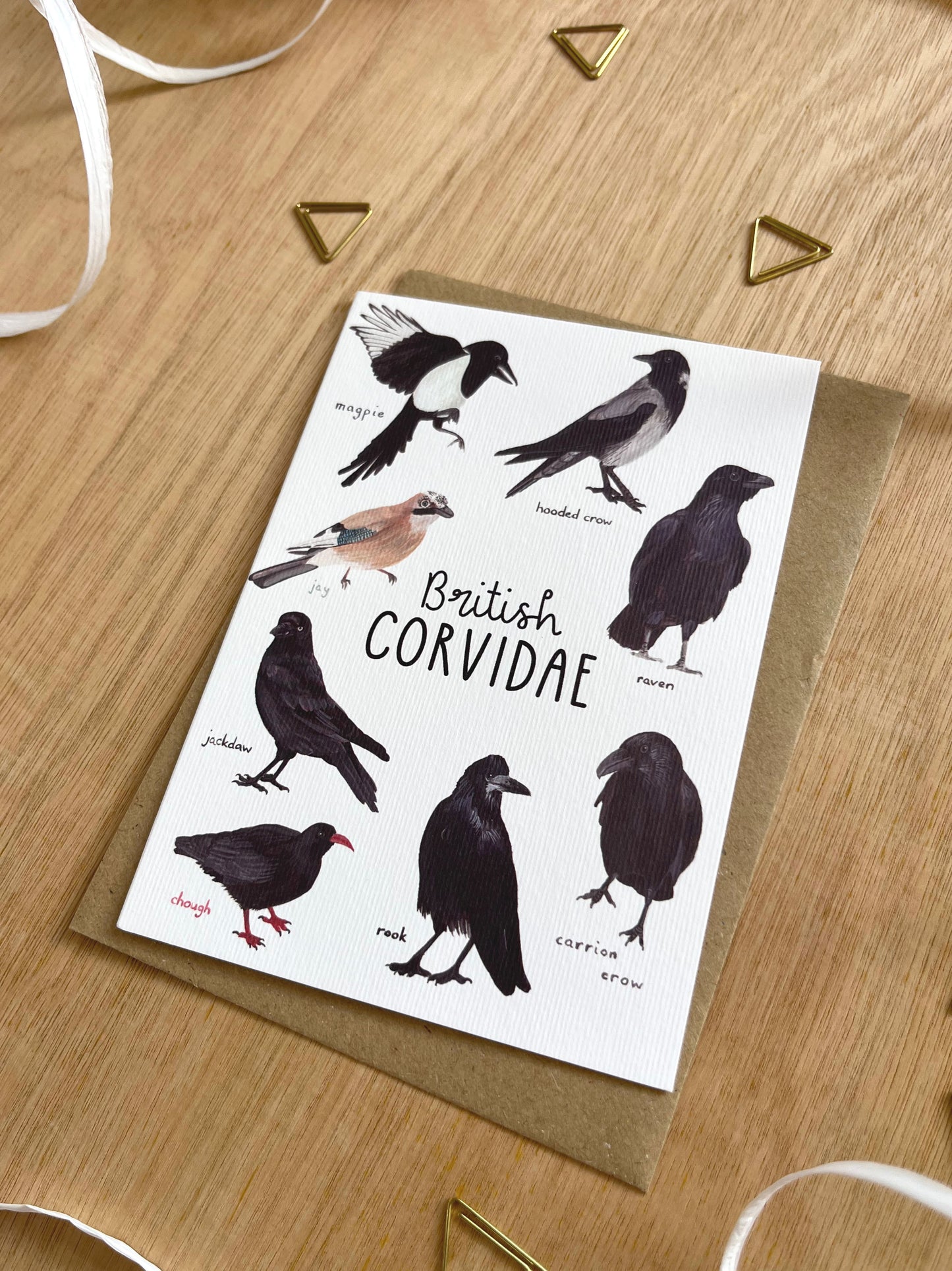 British Corvidae Card