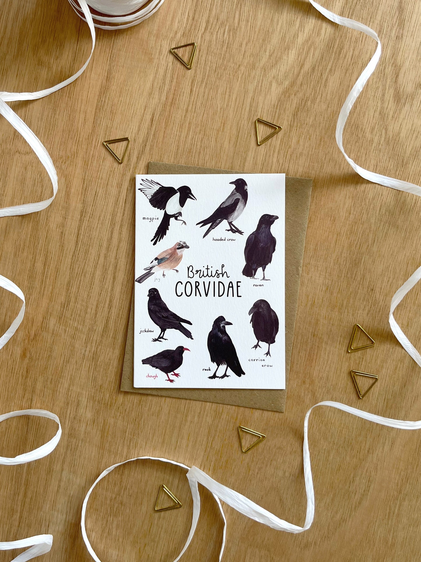 British Corvidae Card