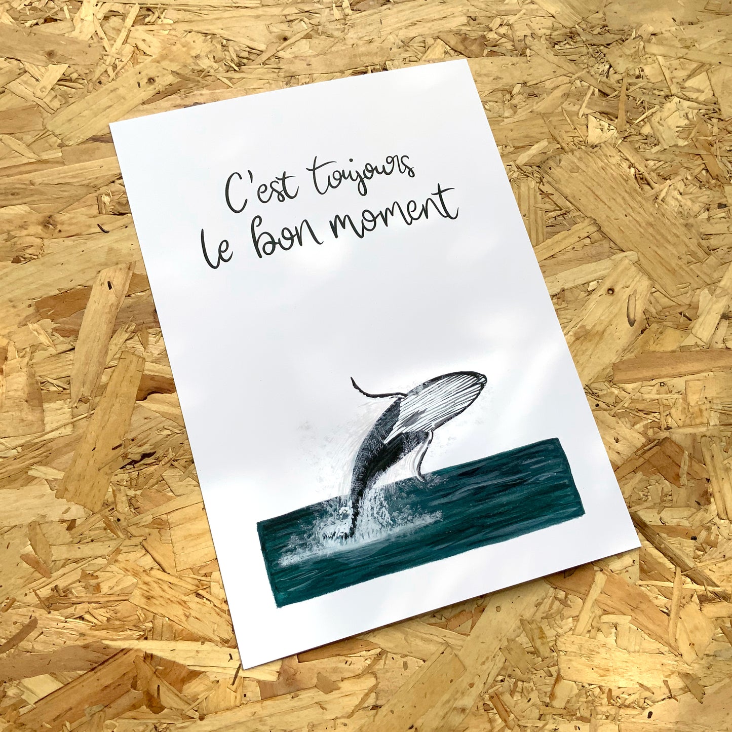 C'est Toujours Whale Print