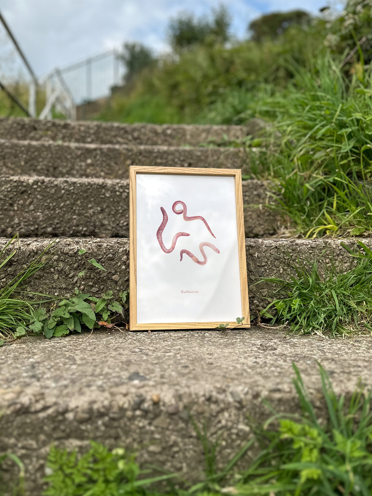 Earthworms Art Print