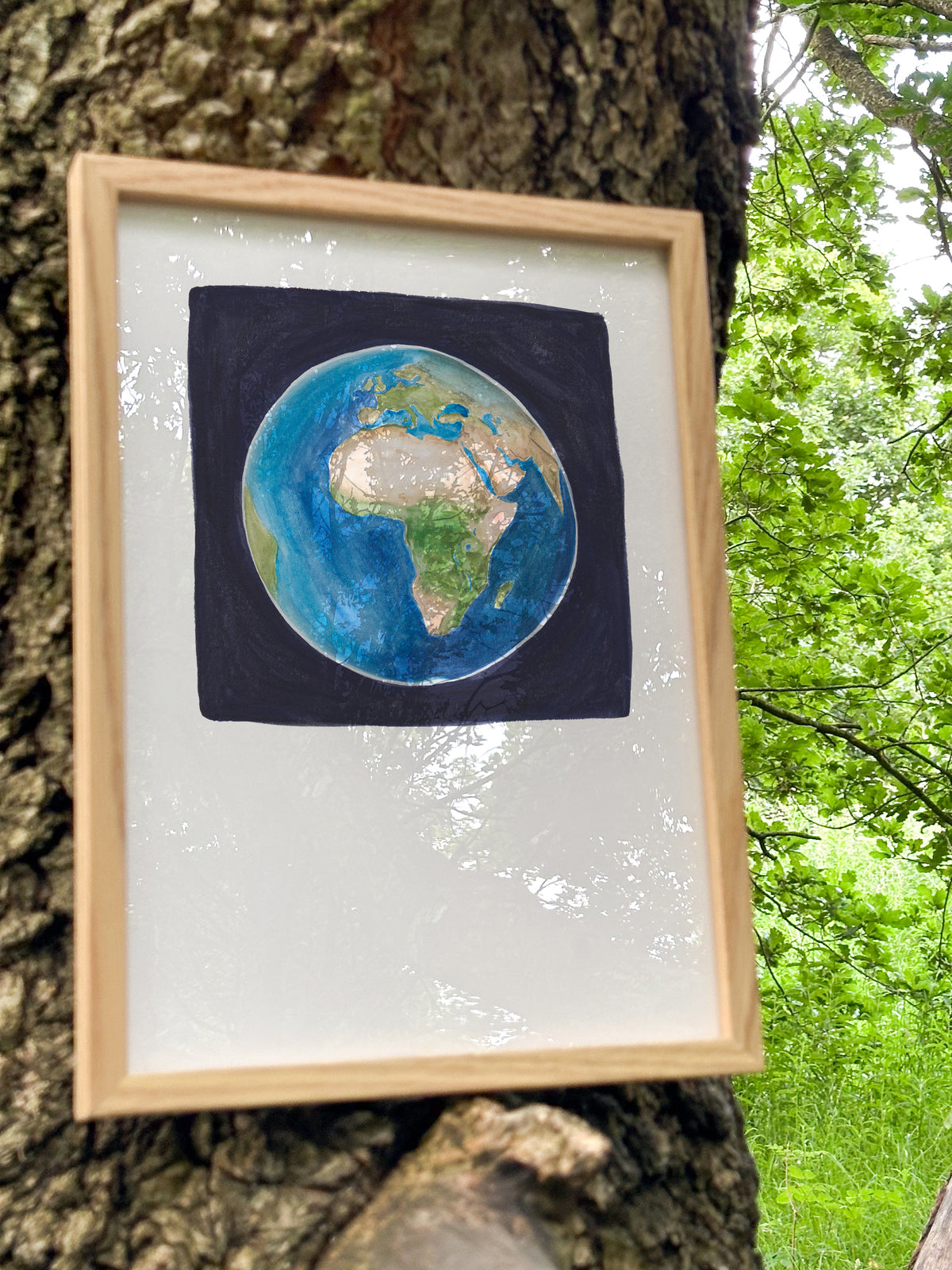 Earth in the Sky Art Print