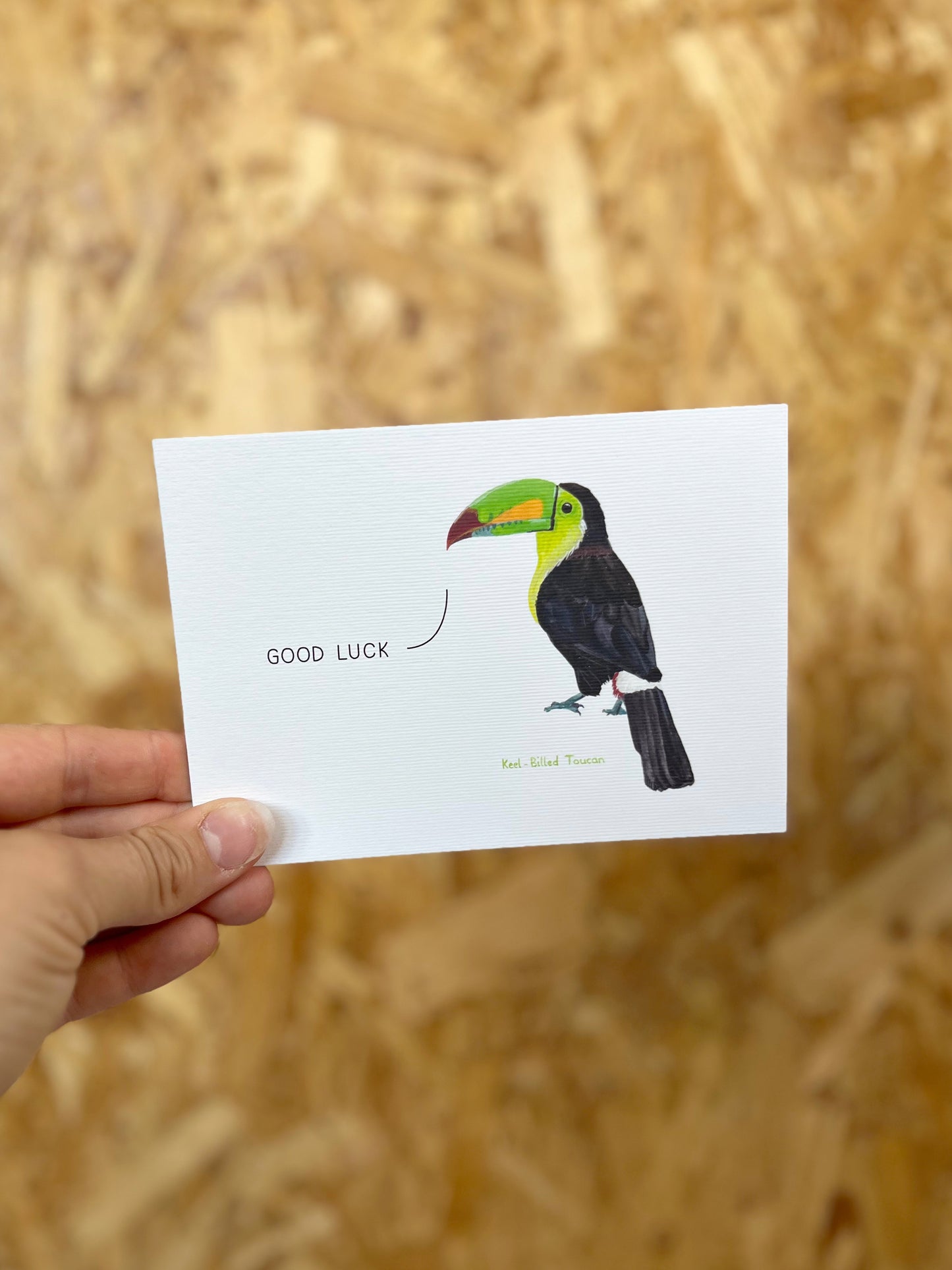 Good Luck Toucan Card