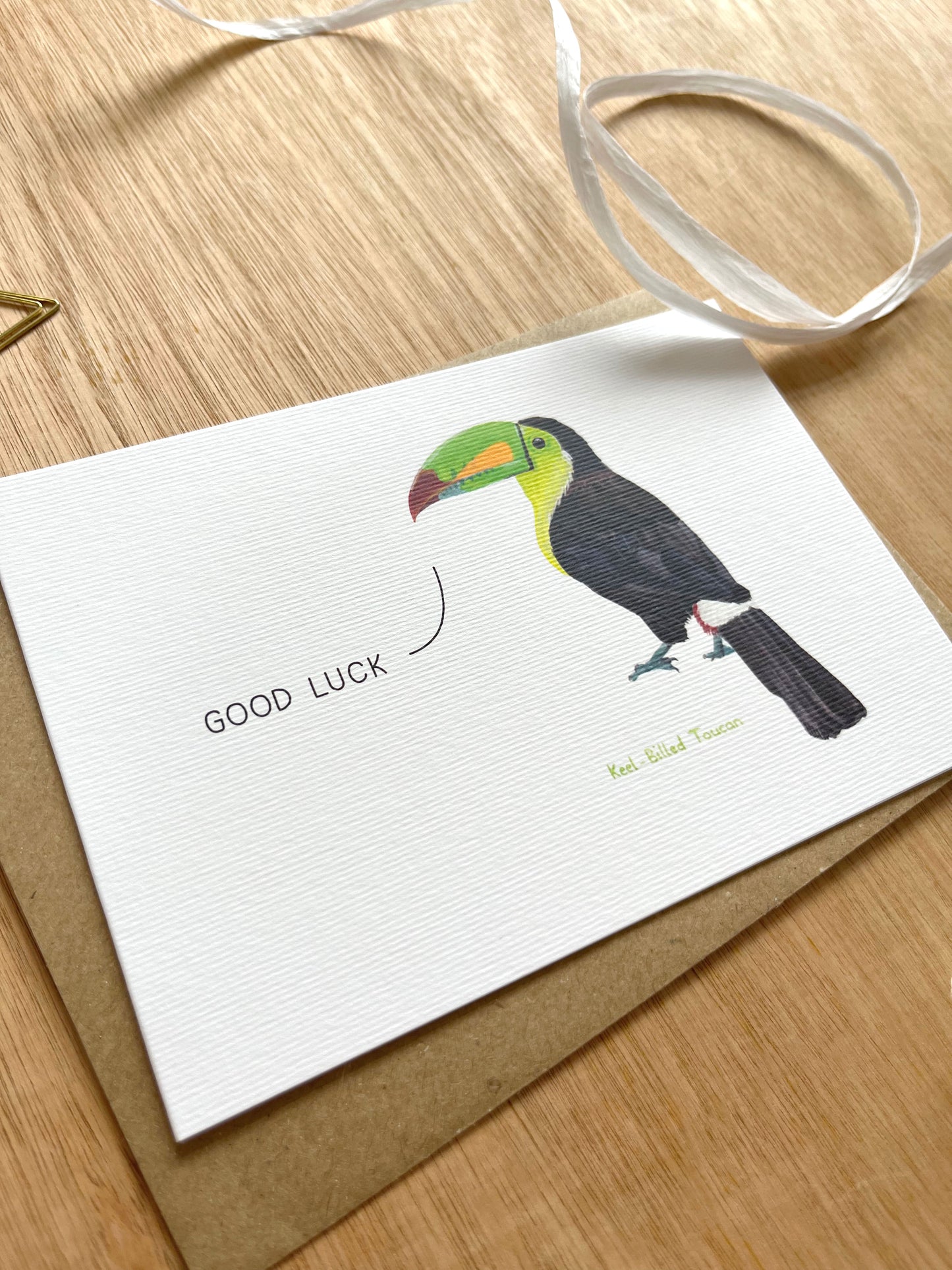 Good Luck Toucan Card