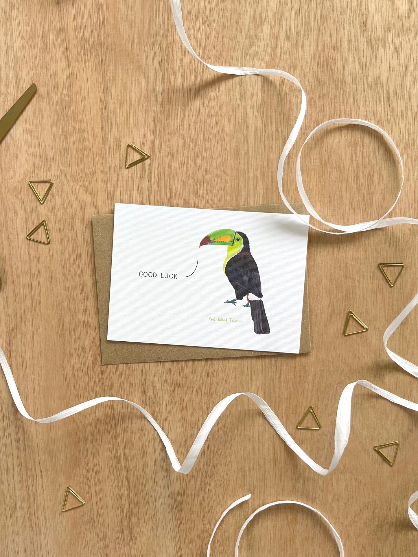 Good Luck Toucan Card