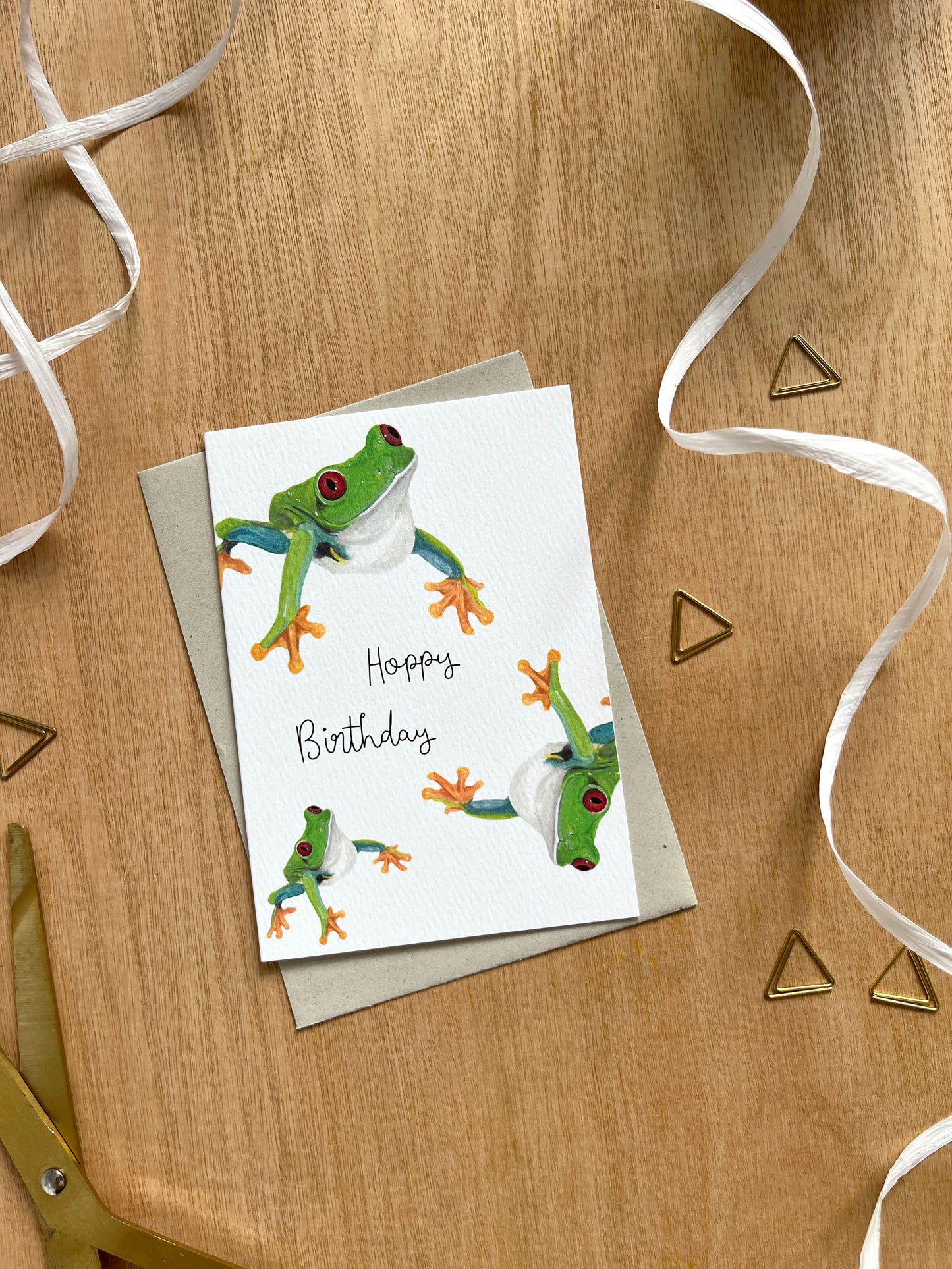 Hoppy Birthday Card