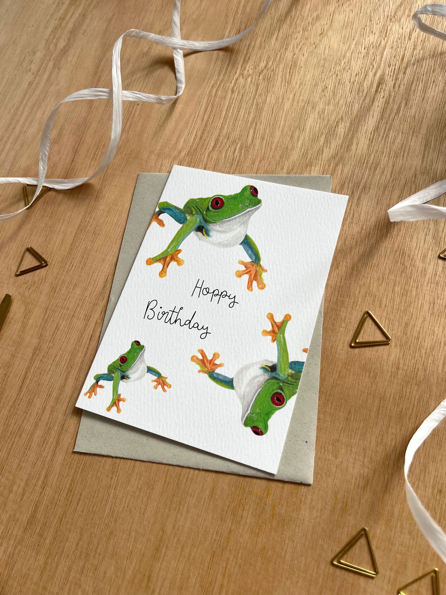 Hoppy Birthday Card