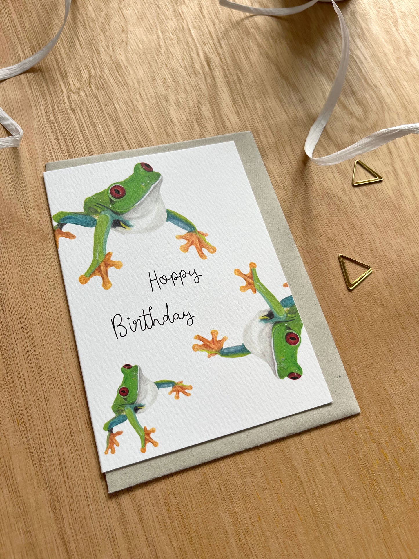 Hoppy Birthday Card