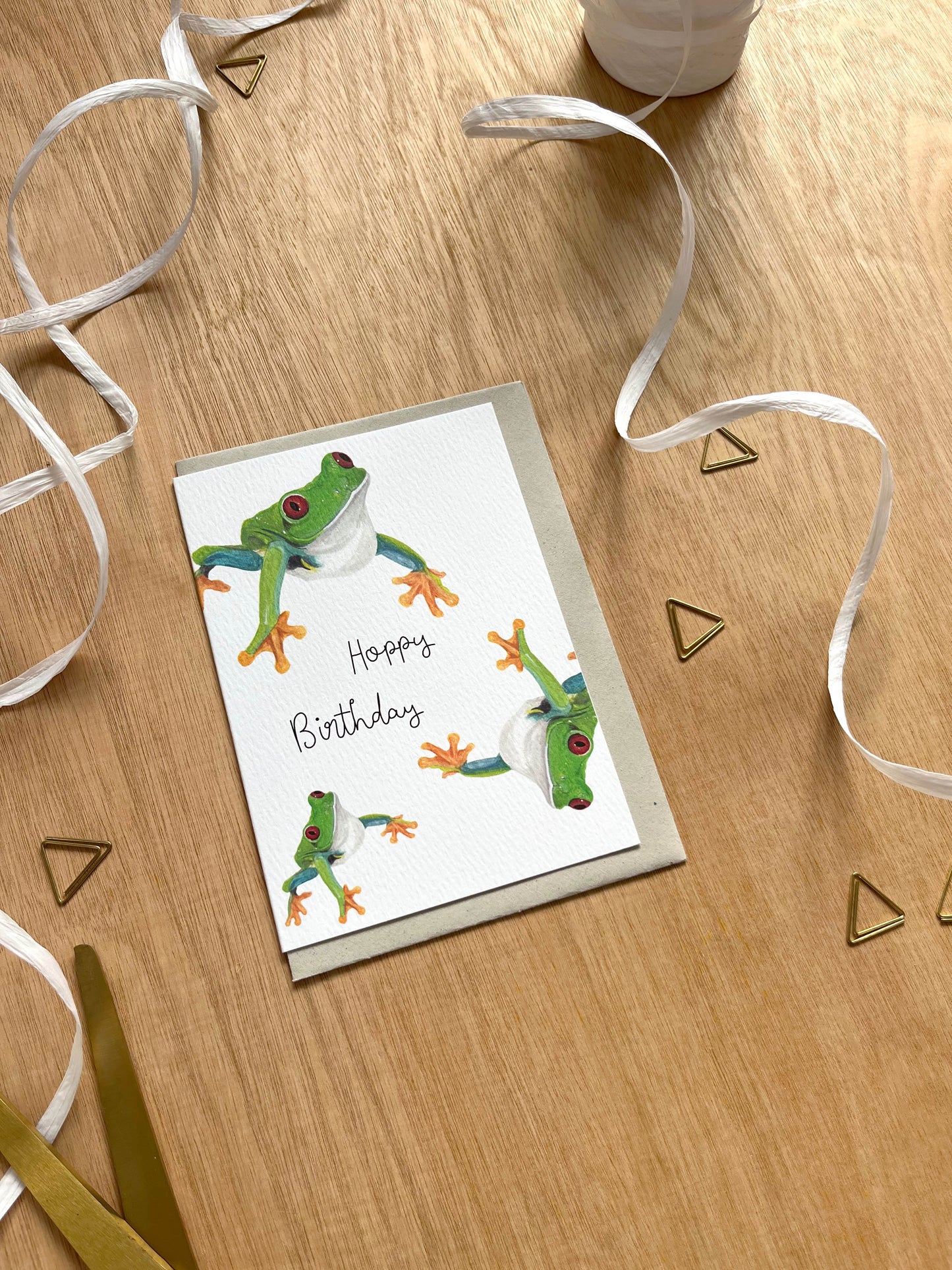 Hoppy Birthday Card