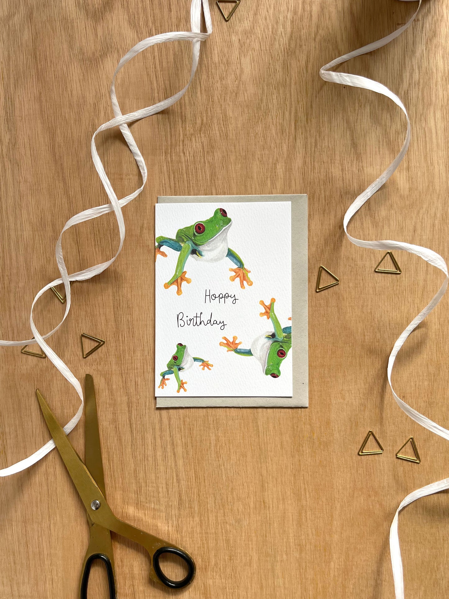 Hoppy Birthday Card