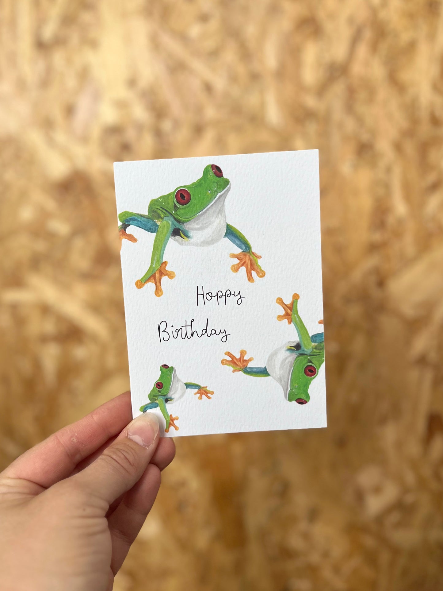 Hoppy Birthday Card