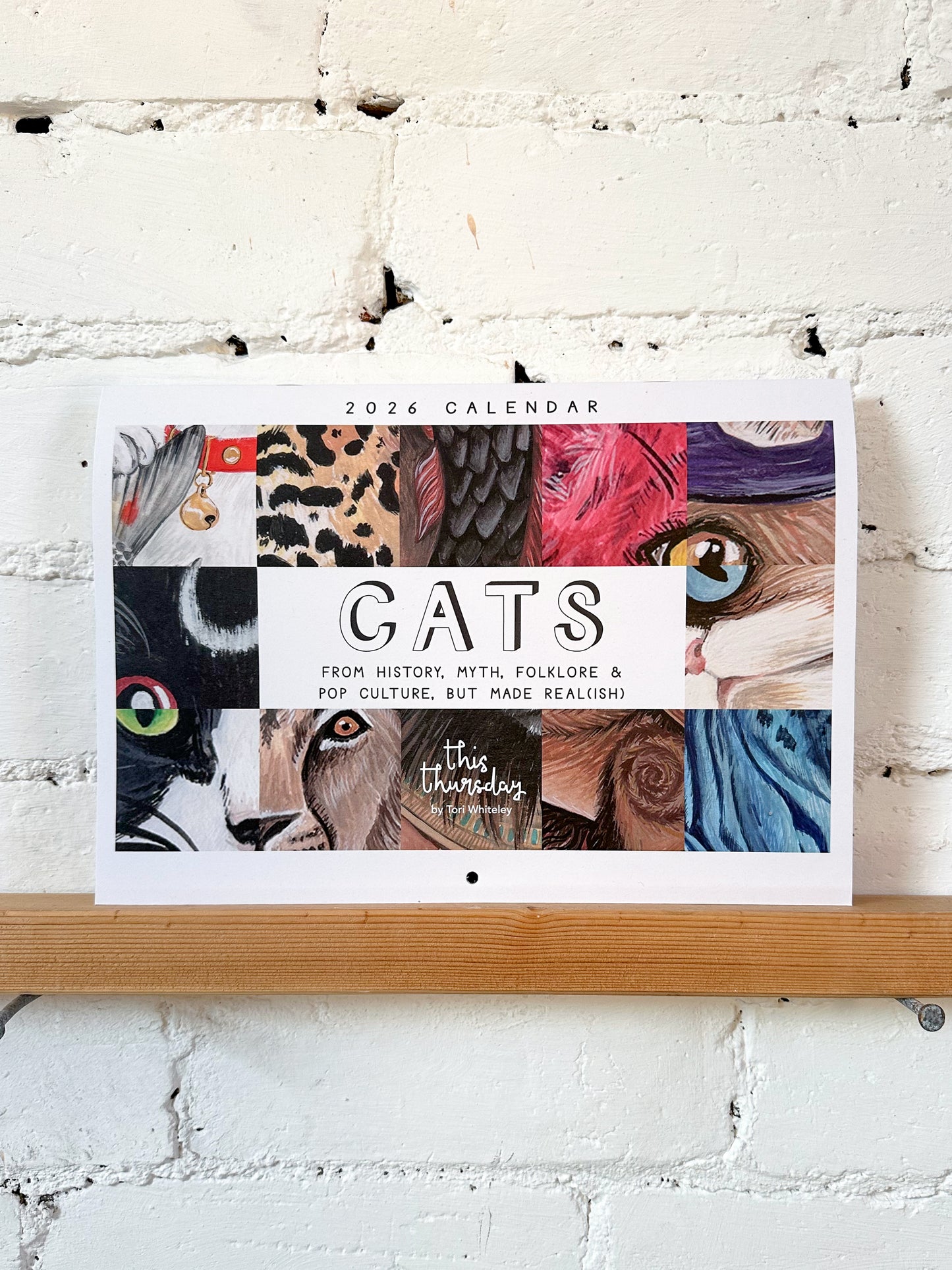 CATS (- from fiction/history but made real) 2026 Calendar