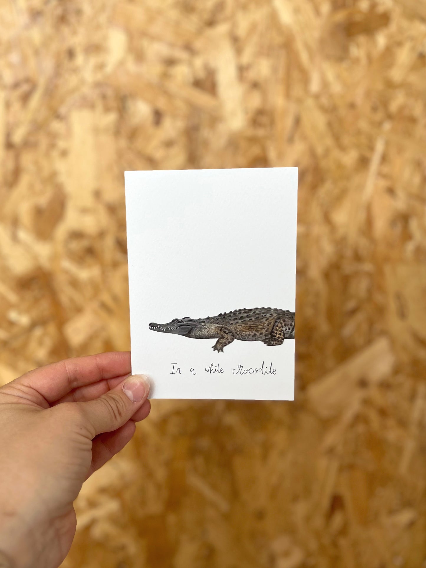 In A While, Crocodile Card