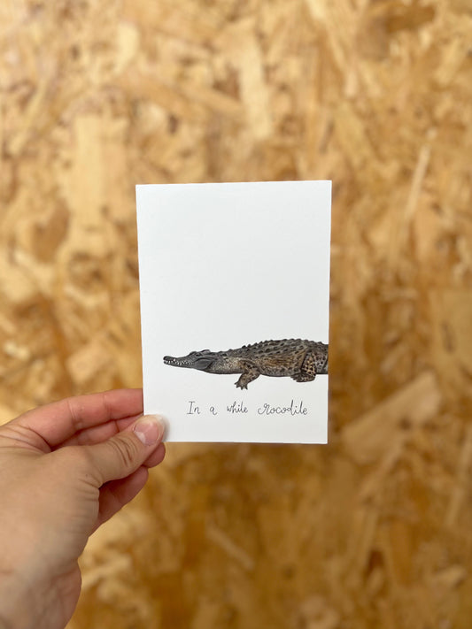 In A While, Crocodile Card