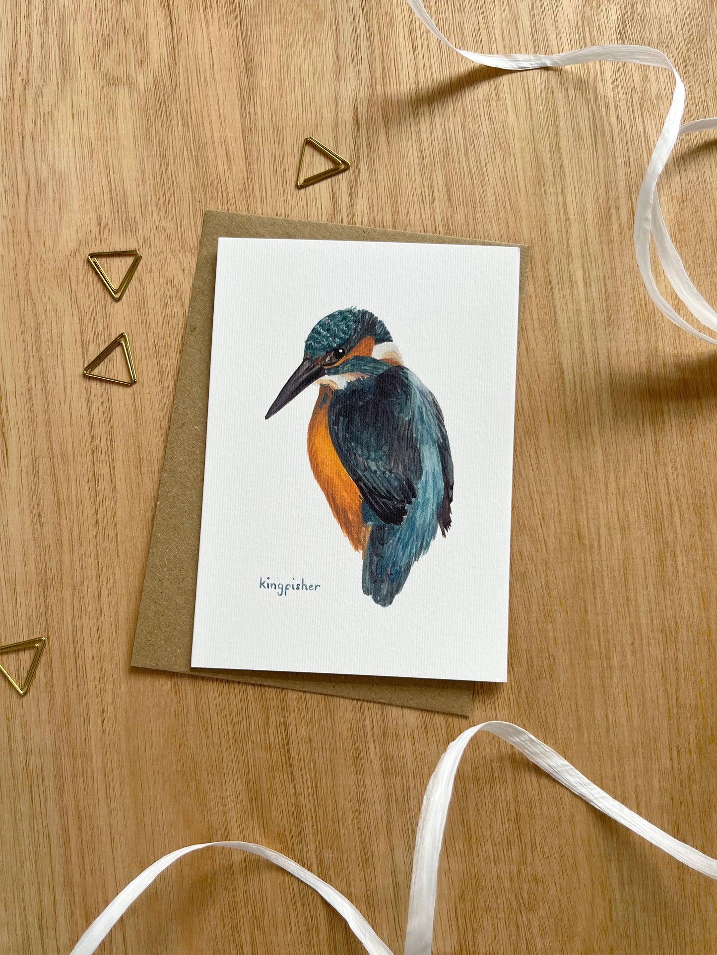 Kingfisher Card