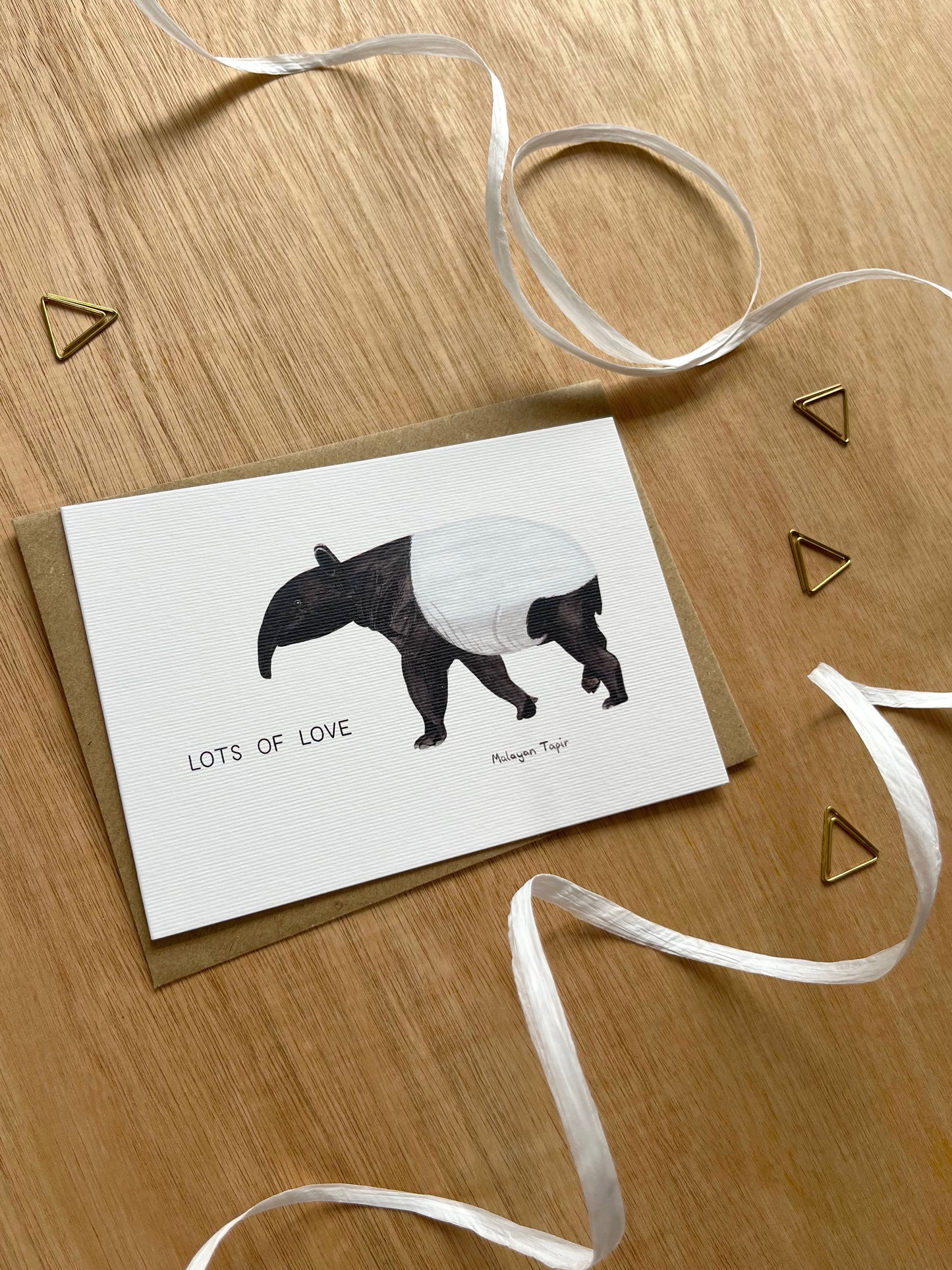 Lots of Love Tapir Card