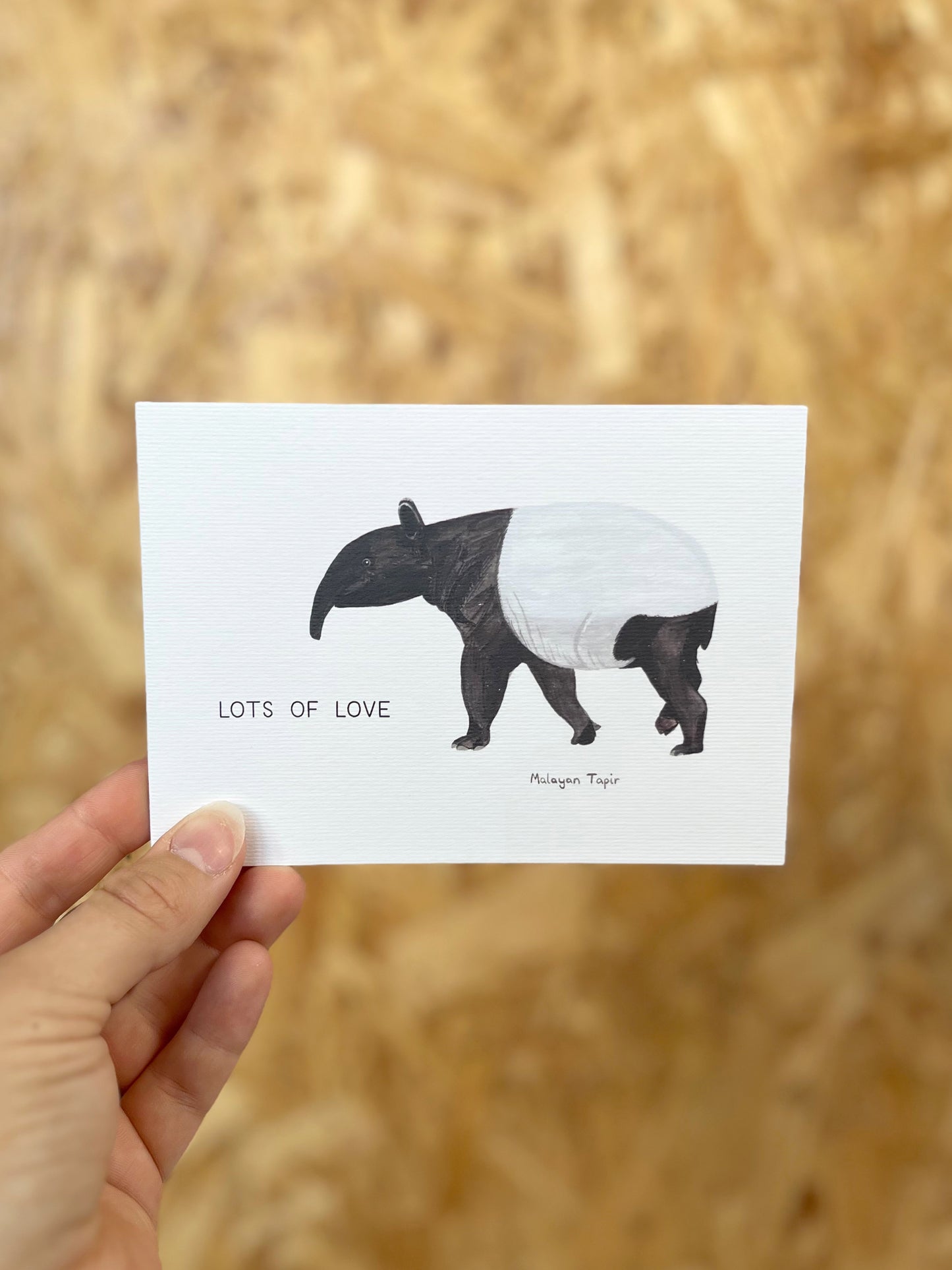 Lots of Love Tapir Card