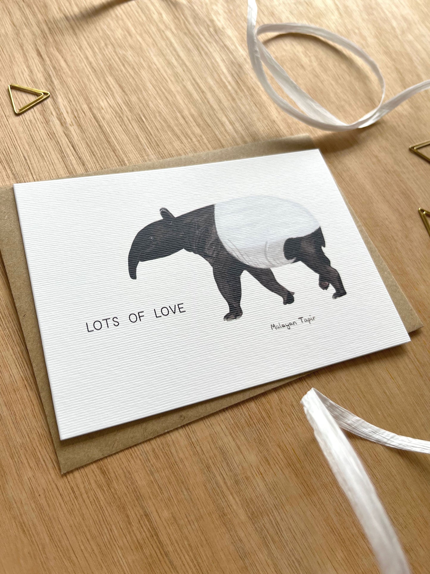 Lots of Love Tapir Card