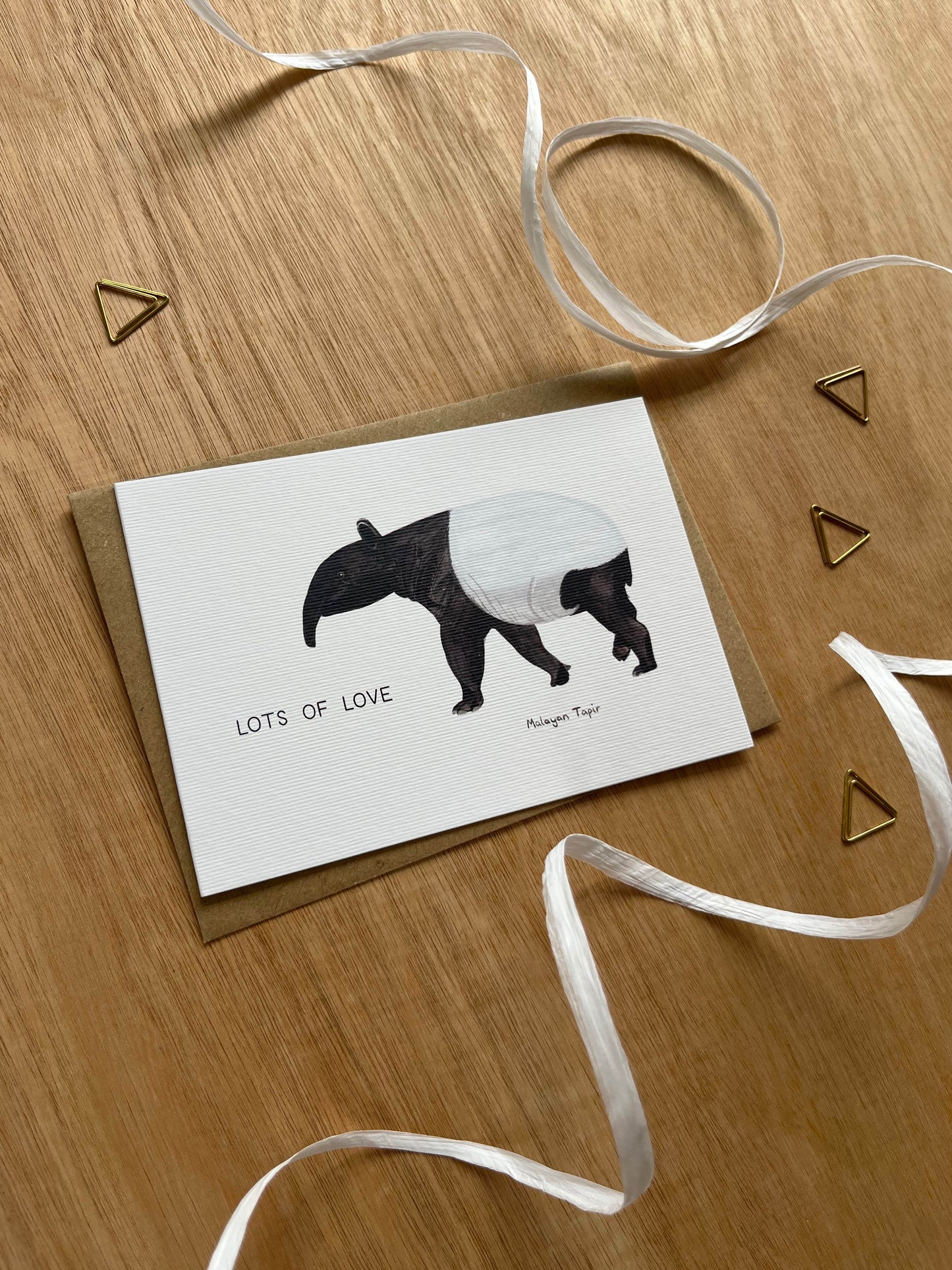 Lots of Love Tapir Card