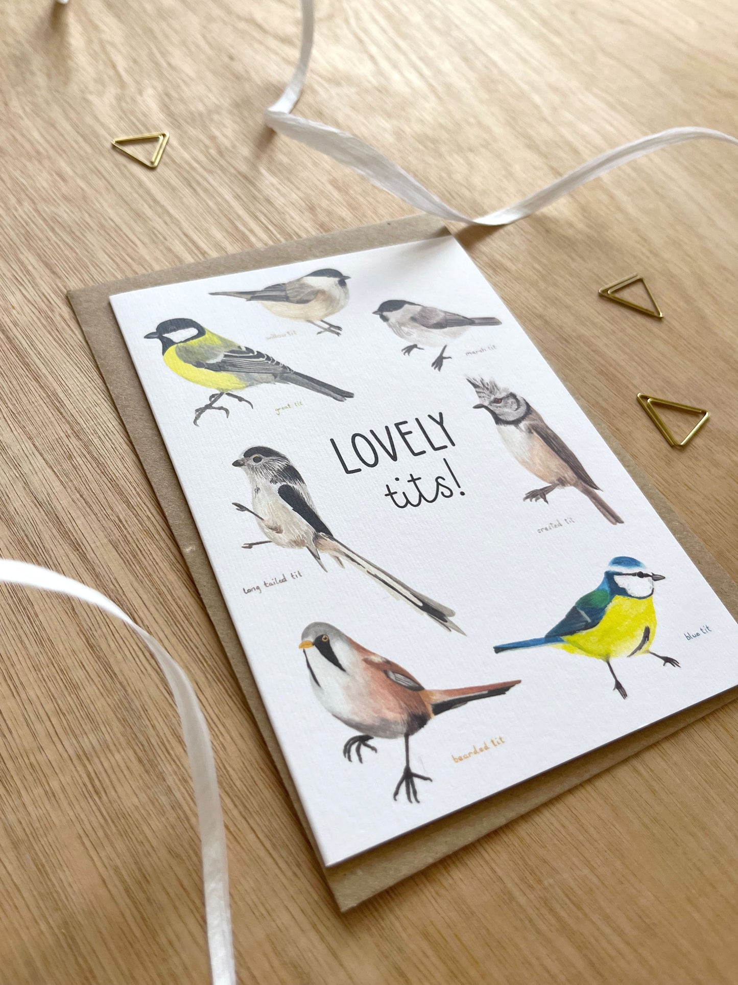 Lovely Tits Card