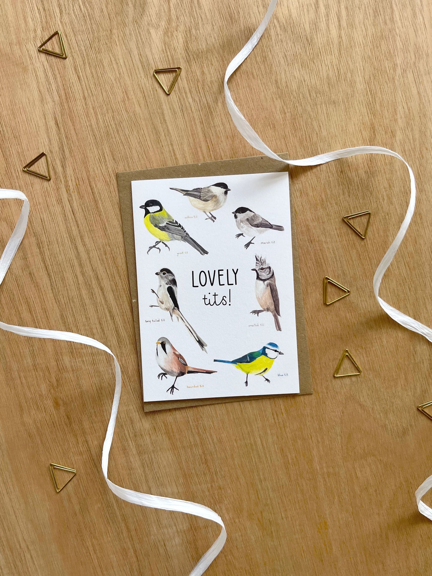 Lovely Tits Card