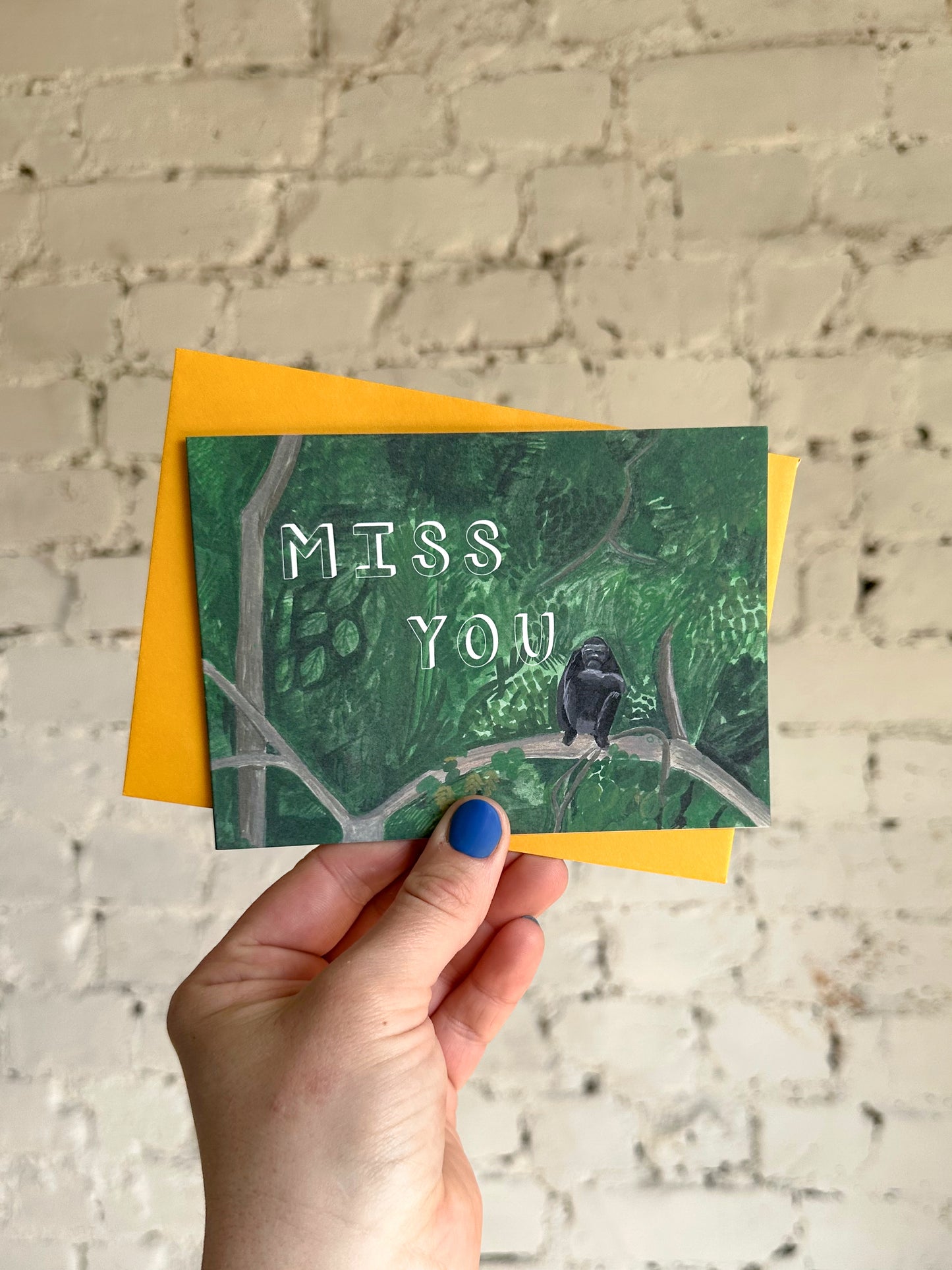 Miss You Card
