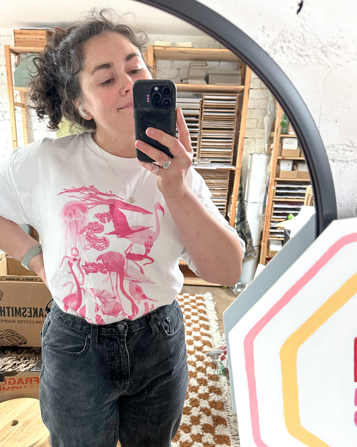 The Pink Animals Tee