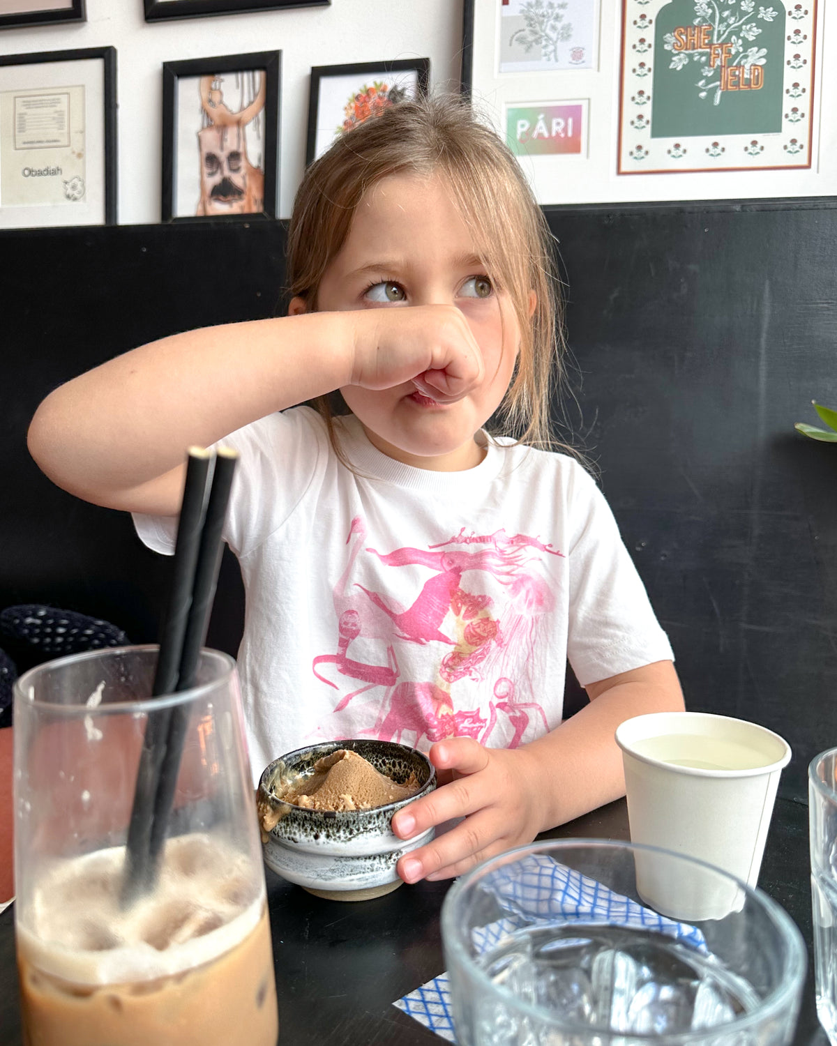 The Pink Animals Kids Tee
