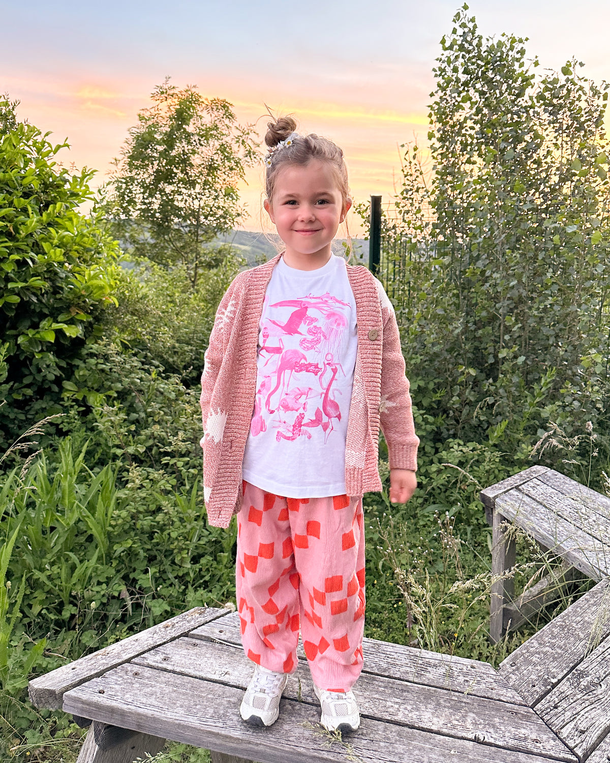 The Pink Animals Kids Tee