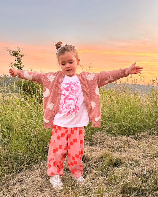 The Pink Animals Kids Tee