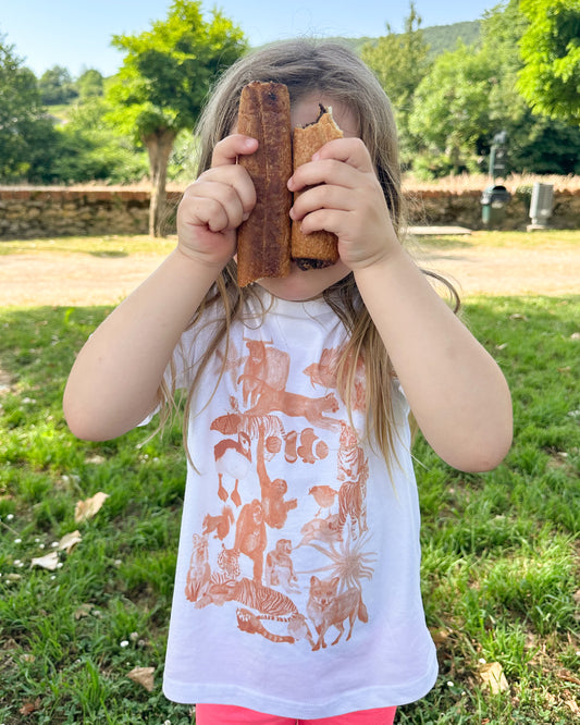 The Orange Animal Kids Tee