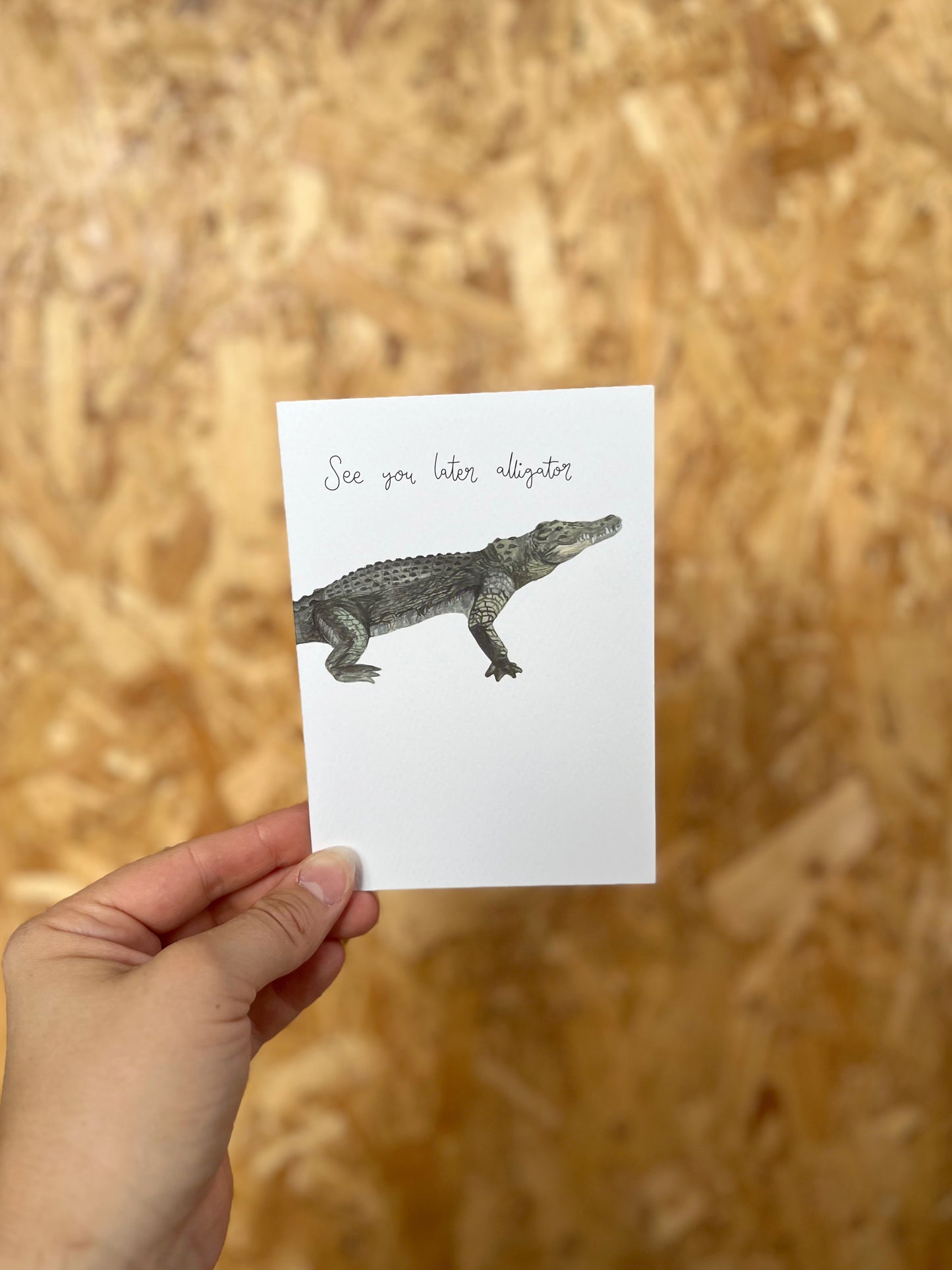 See You Later, Alligator Card