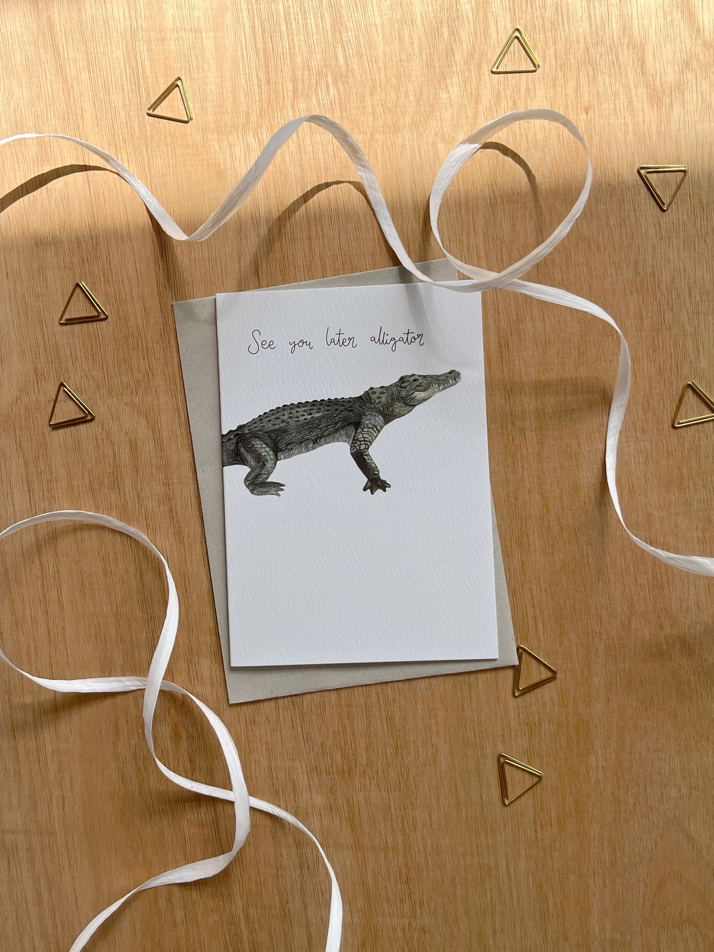 See You Later, Alligator Card