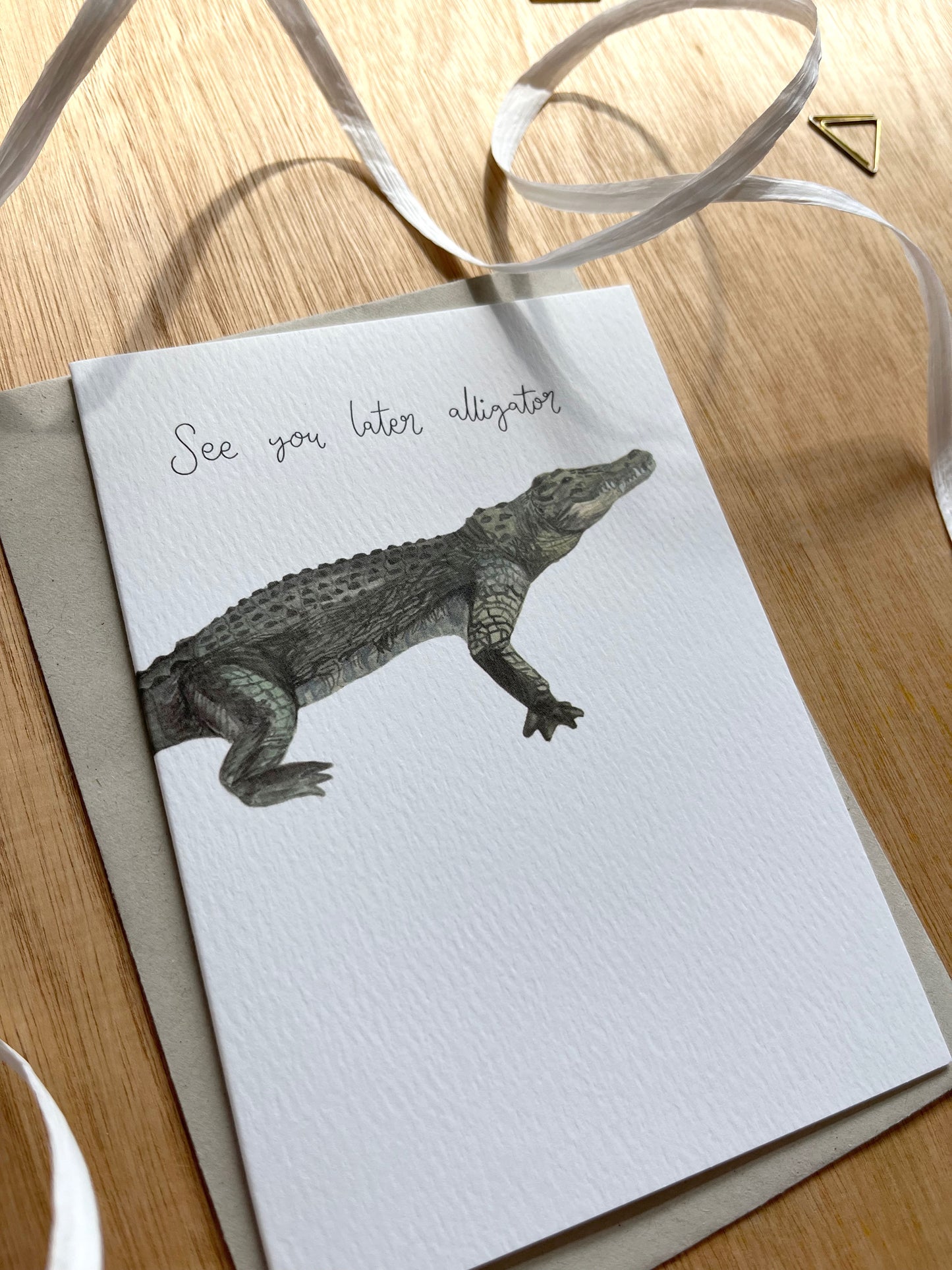 See You Later, Alligator Card